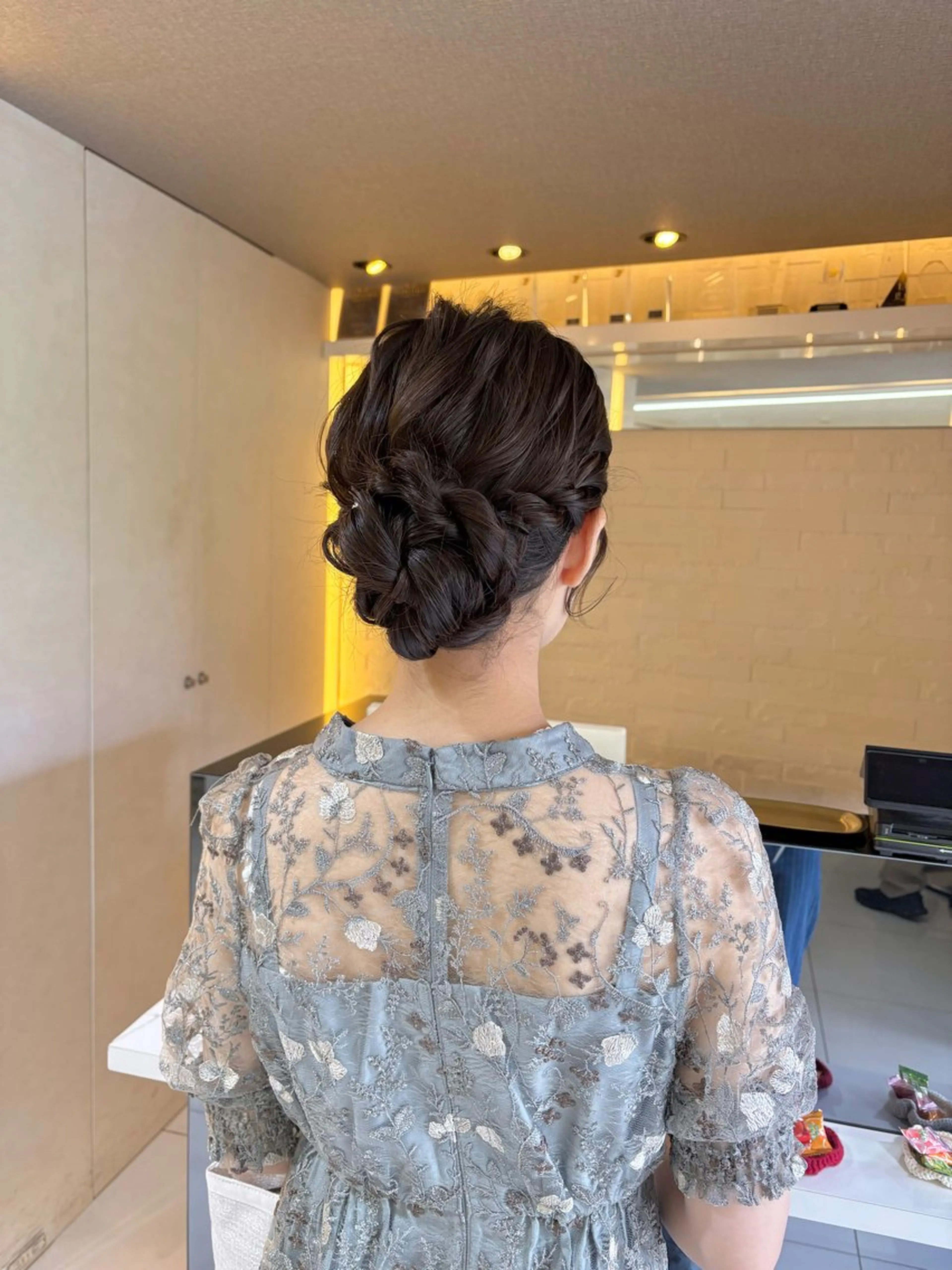 ヘアアレンジ ヘアセット ヘアセット／眉毛カッ ト/Nana〻のヘアスタイル