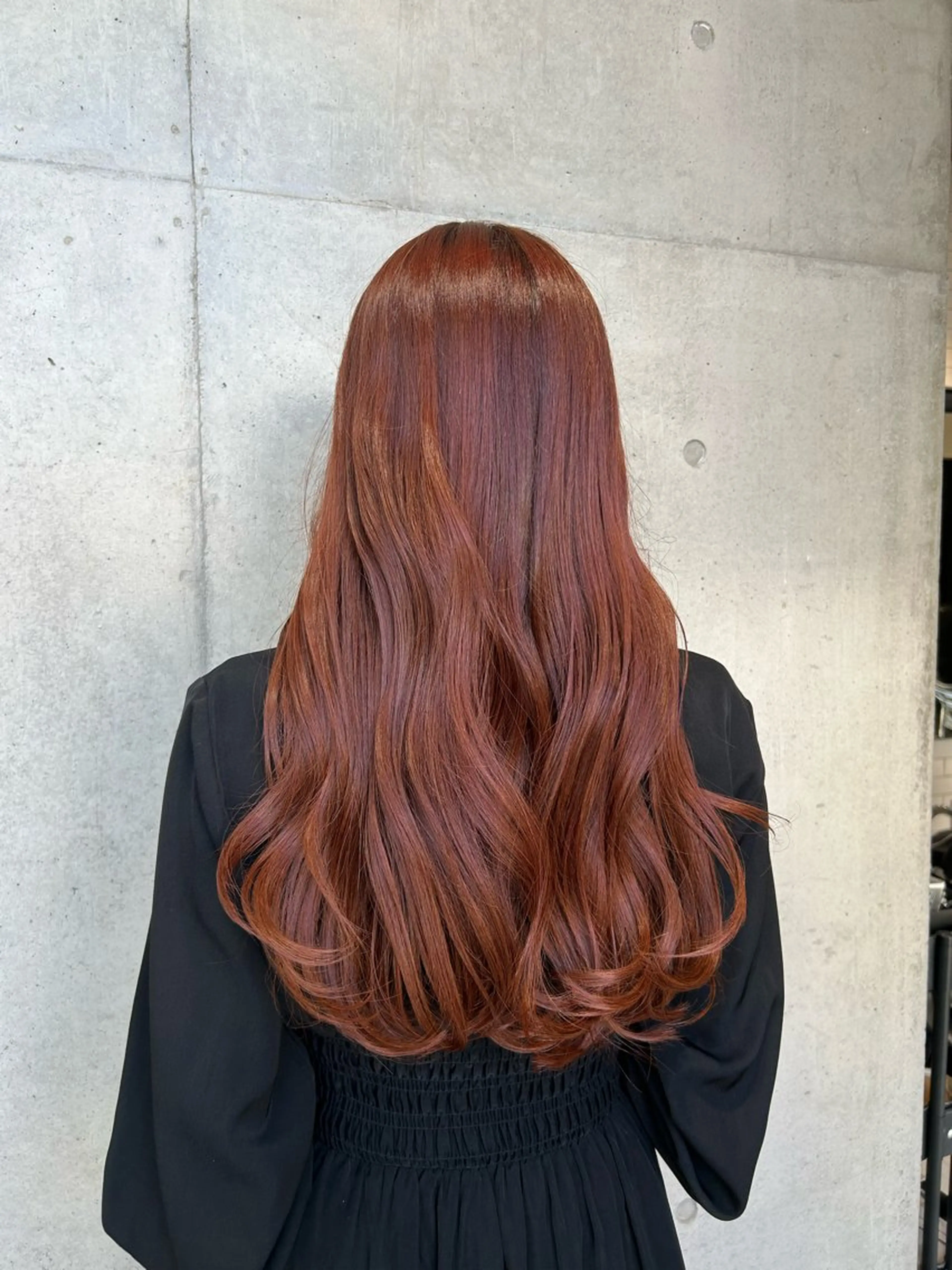 ロング カラー ヘアアレンジ カット ヘアカラー トリートメント ボブ艶モテカラー🫧 カリンのヘアスタイル