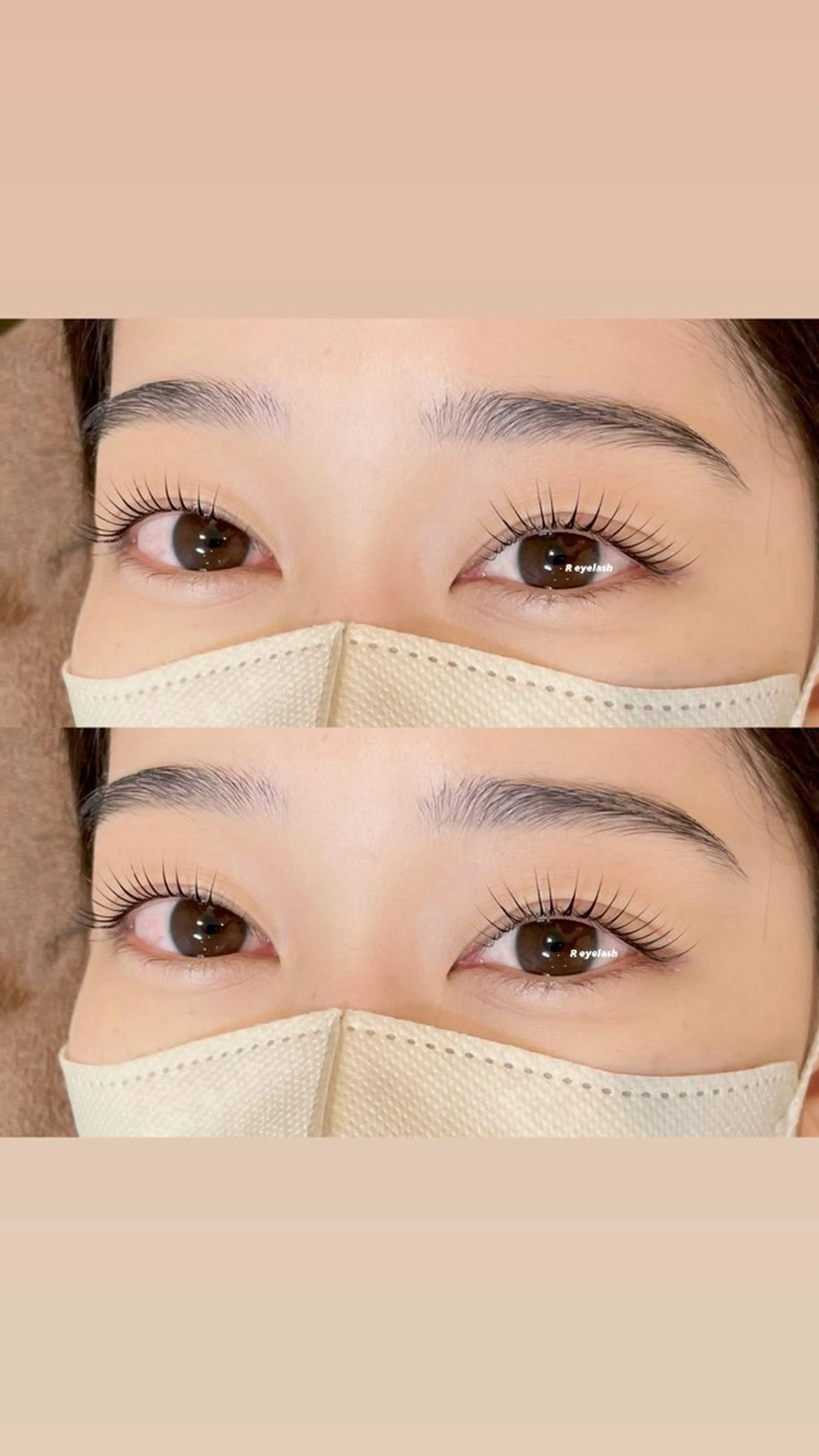 アイブロウ マツパ 𝑹 eyelashのマツエク・マツパデザイン