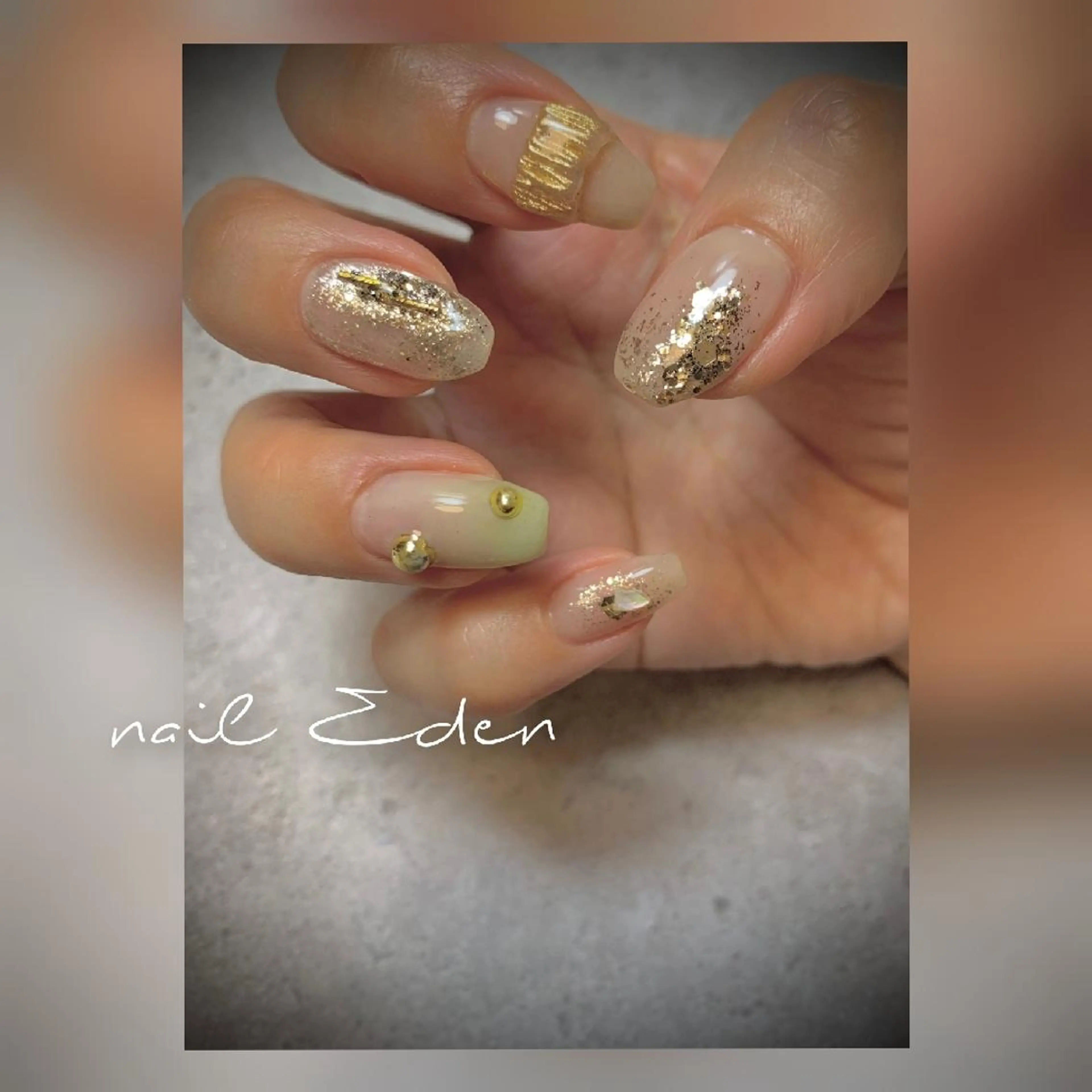 ネイル ハンドネイル ハンドケア Eden　private nail saron所属・Eden ♾️のネイルデザイン
