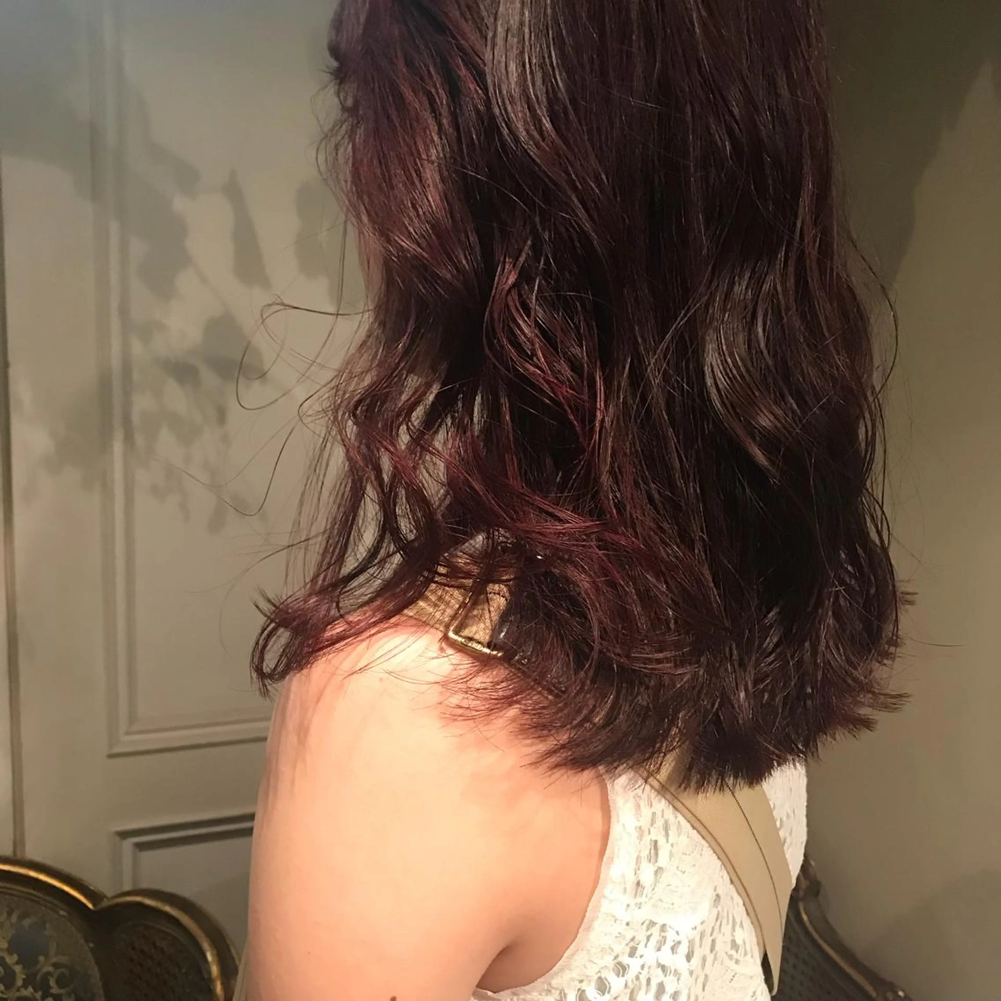 セミロング カラー カット ヘアカラー トリートメント share salon JAM 吉祥寺所属・レイヤー/ブリーチ HIKARU ♡のヘアスタイル