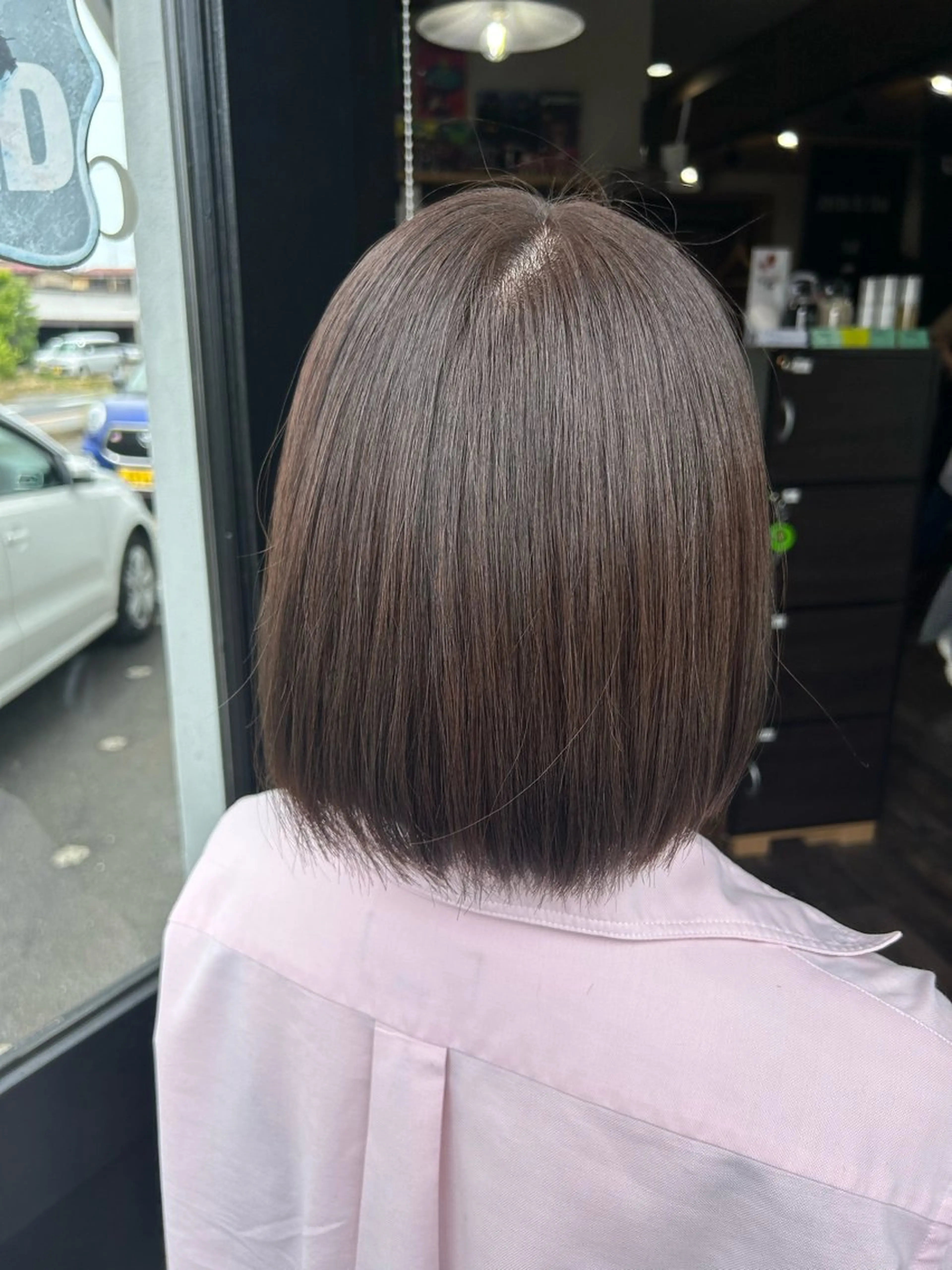 カラー アッシュ 今野 詩音のヘアスタイル