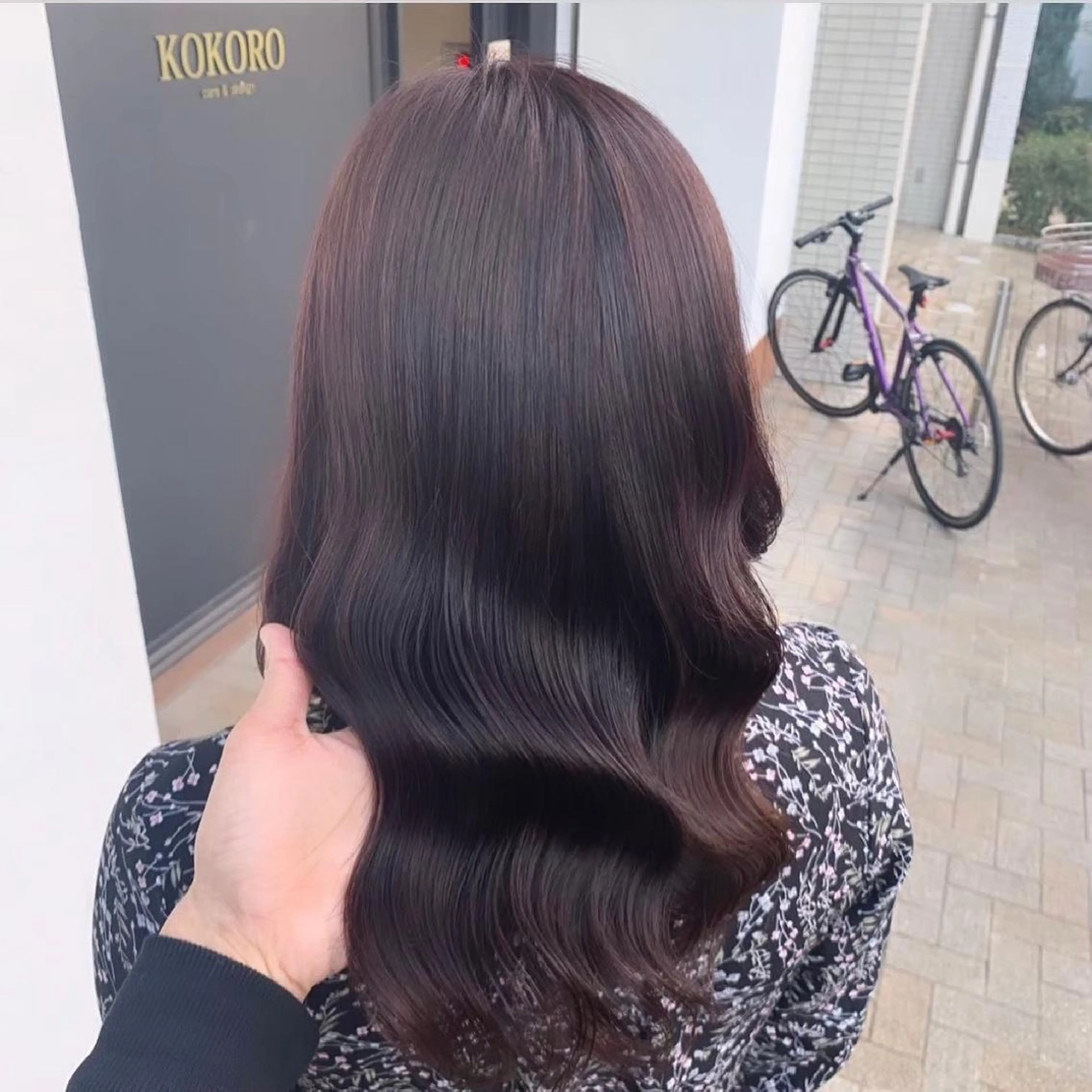 ロング 亀川蓮 Agu hairのヘアスタイル