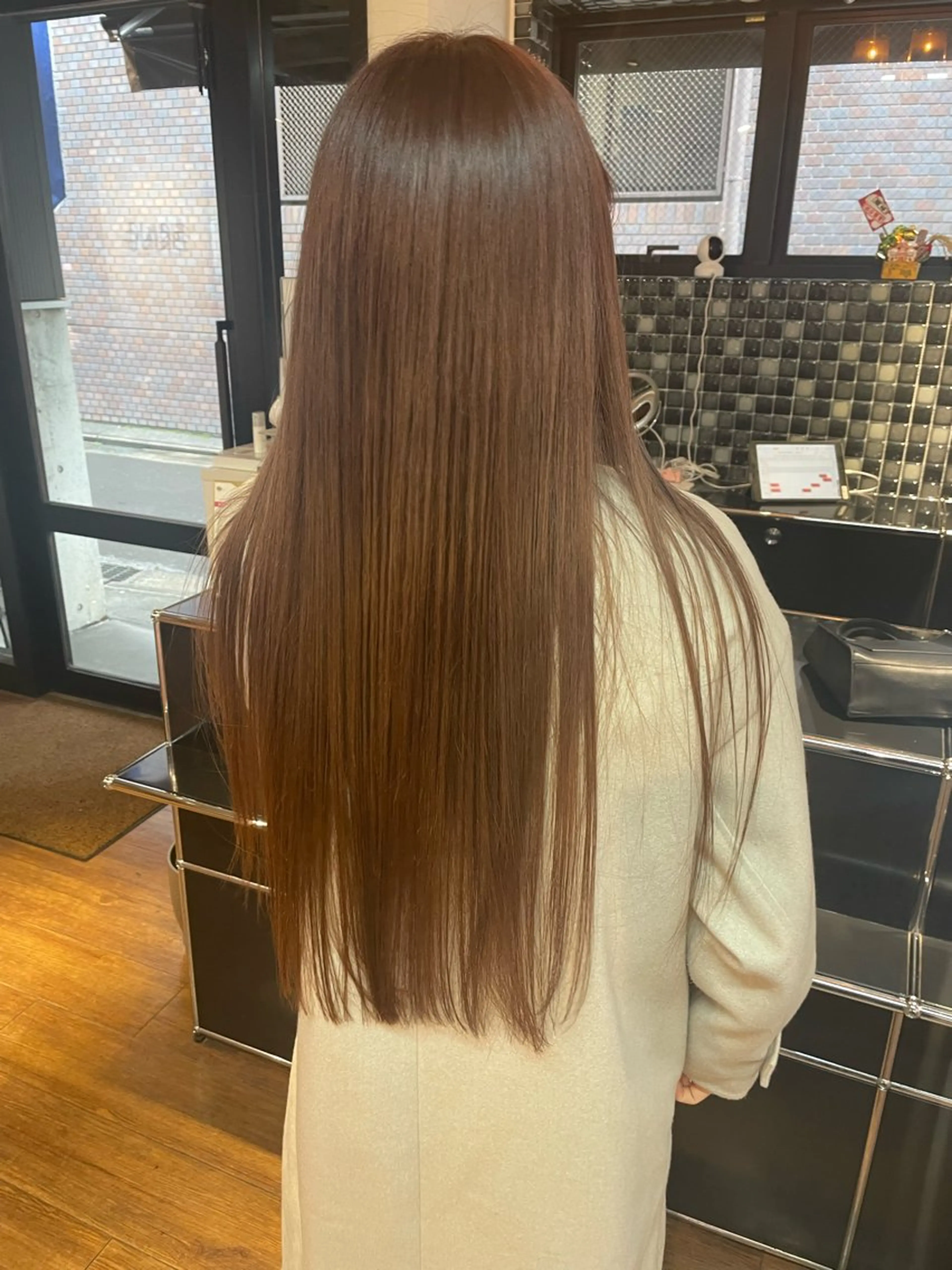 ロング カット 縮毛矯正 トリートメント 縮毛矯正特化 コグスリのヘアスタイル