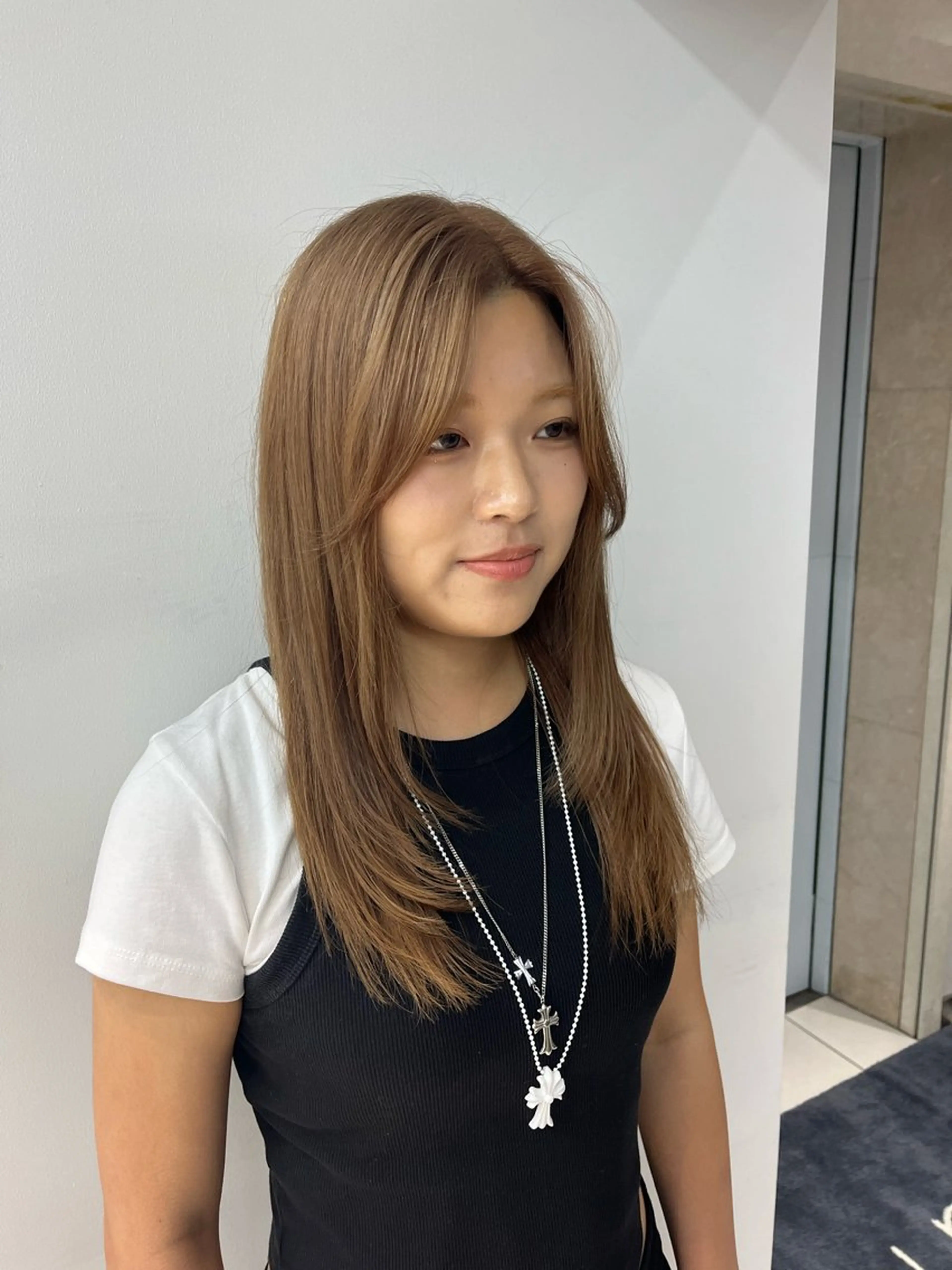 ミディアム 💫ハイトーンボブ/ HARU💫のヘアスタイル