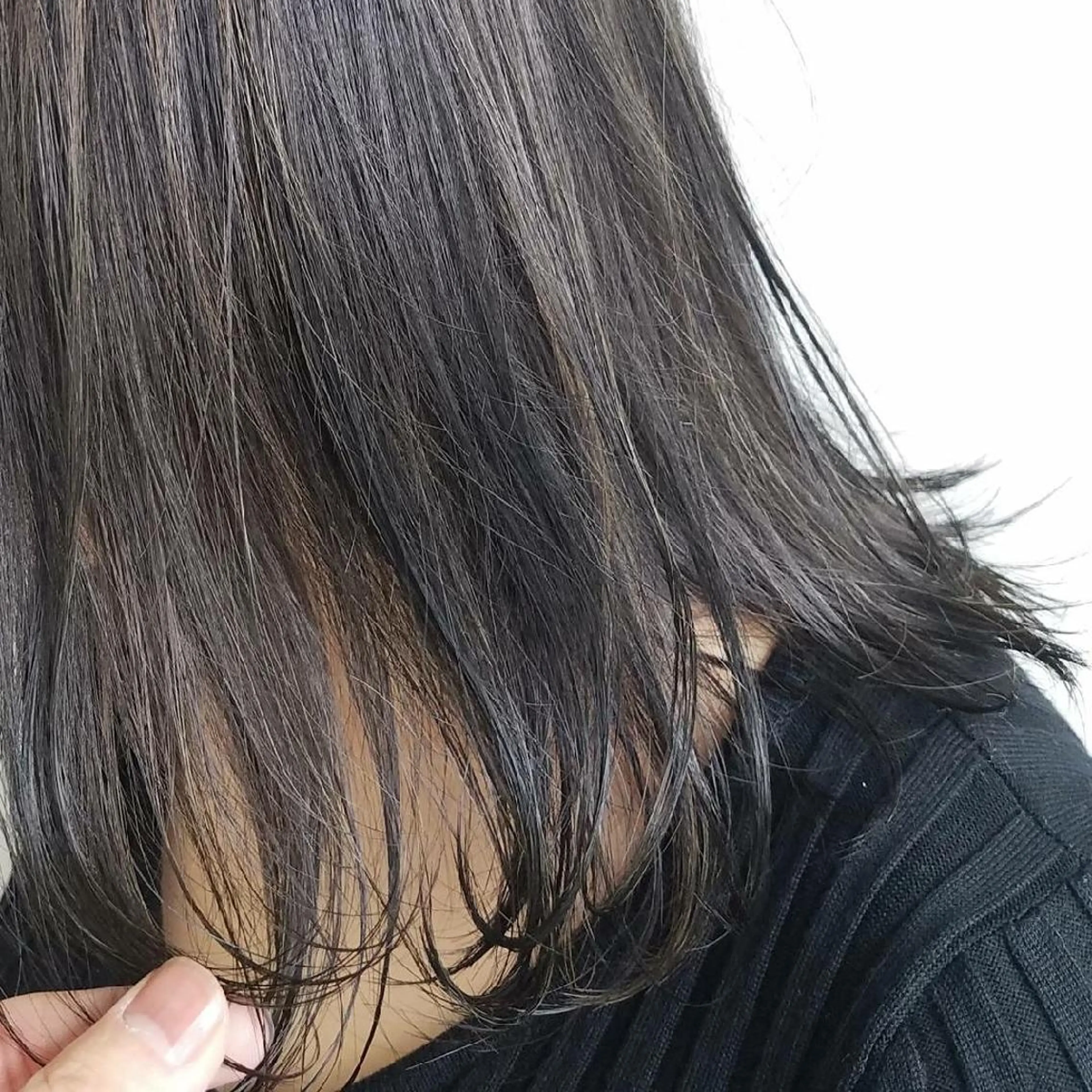 ミディアム カラー ダークグレー ハイライトカラー ハイライト iplus まつげ、眉毛、耳つぼのマツエク・マツパデザイン