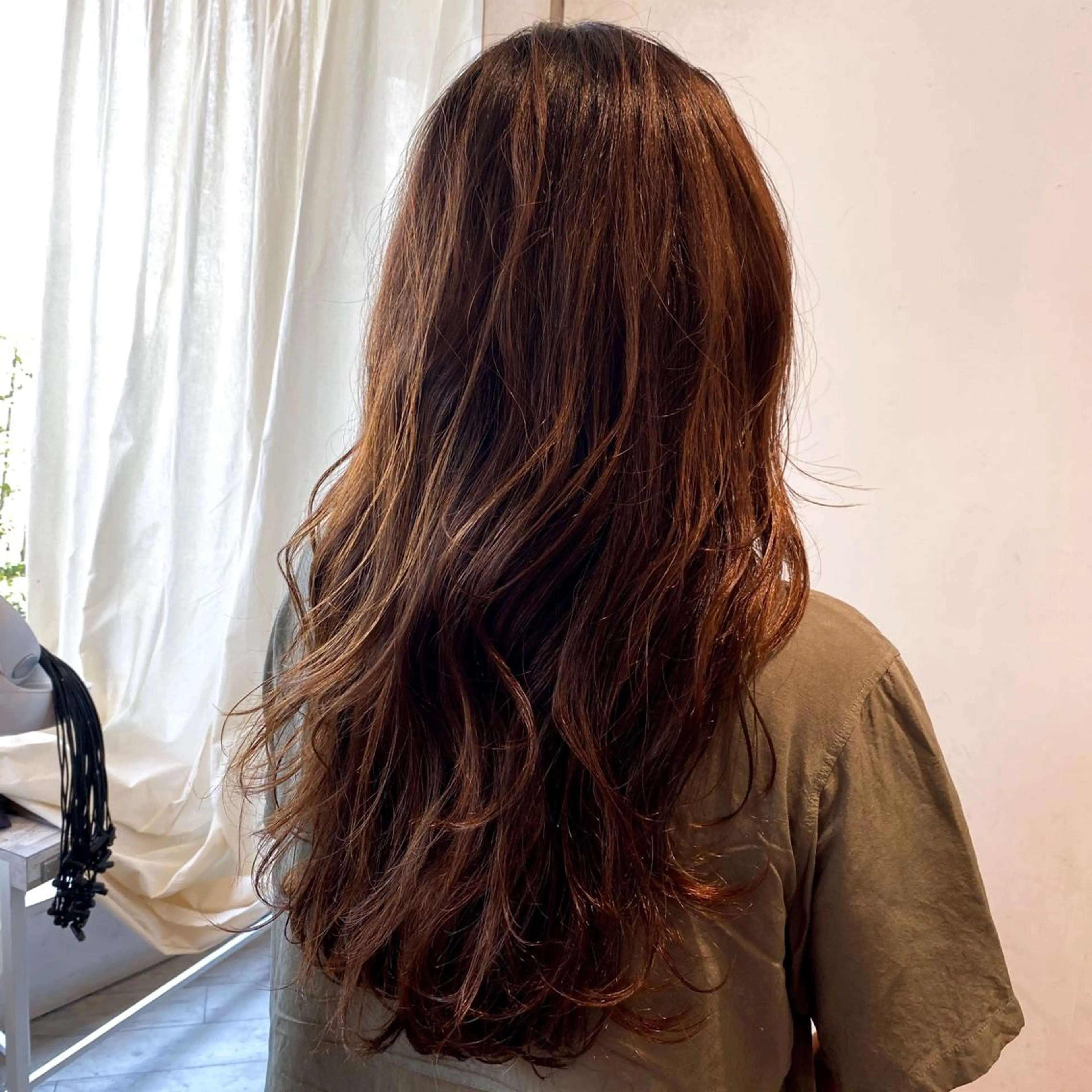 ロング On所属・顔まわりカット🌟 くびれヘア/寺門遥輝のヘアスタイル