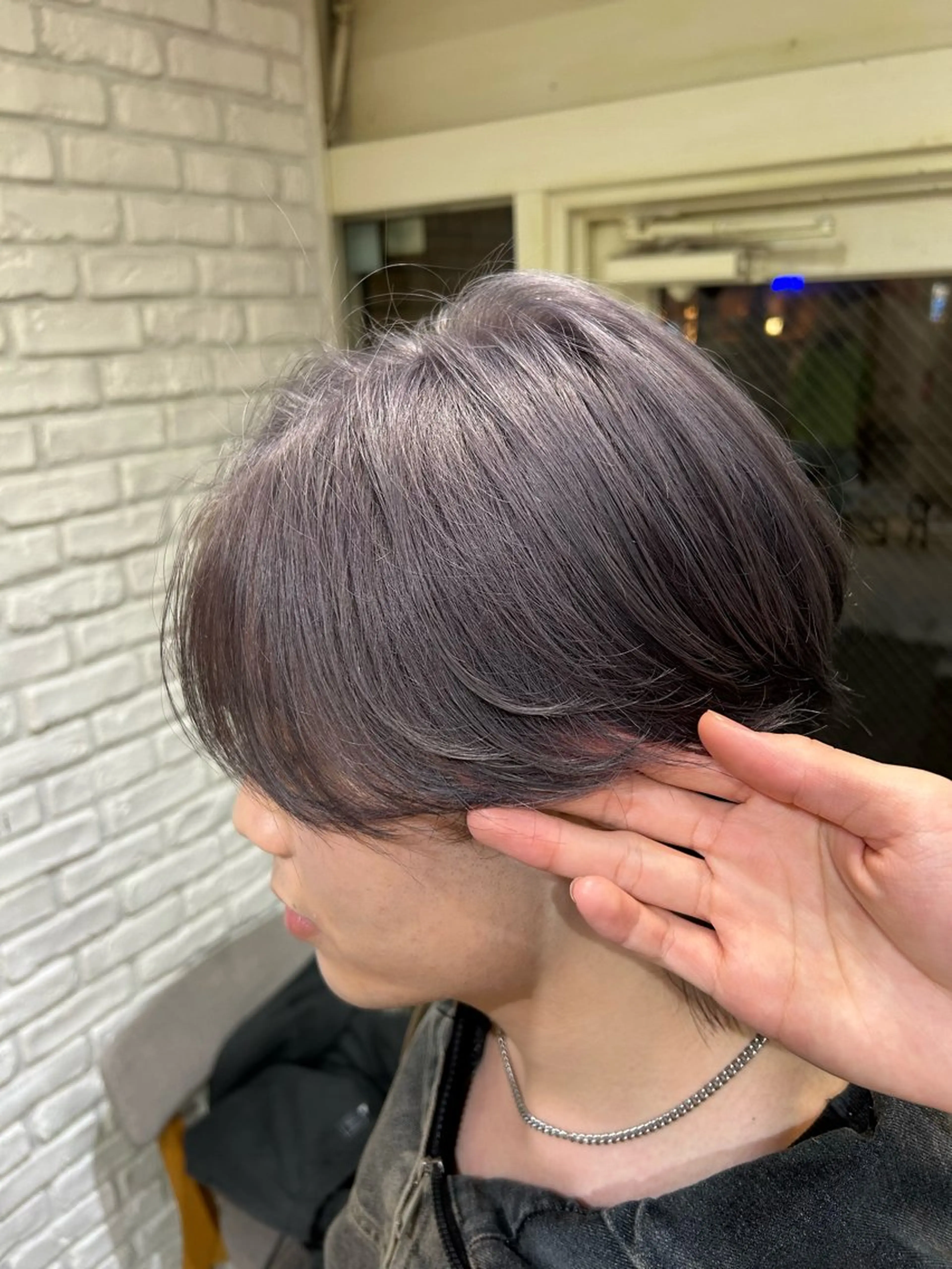 ショート ヘアカラー ︎☀️はるき︎︎☁️ 似合わせ/ハイトーンのヘアスタイル