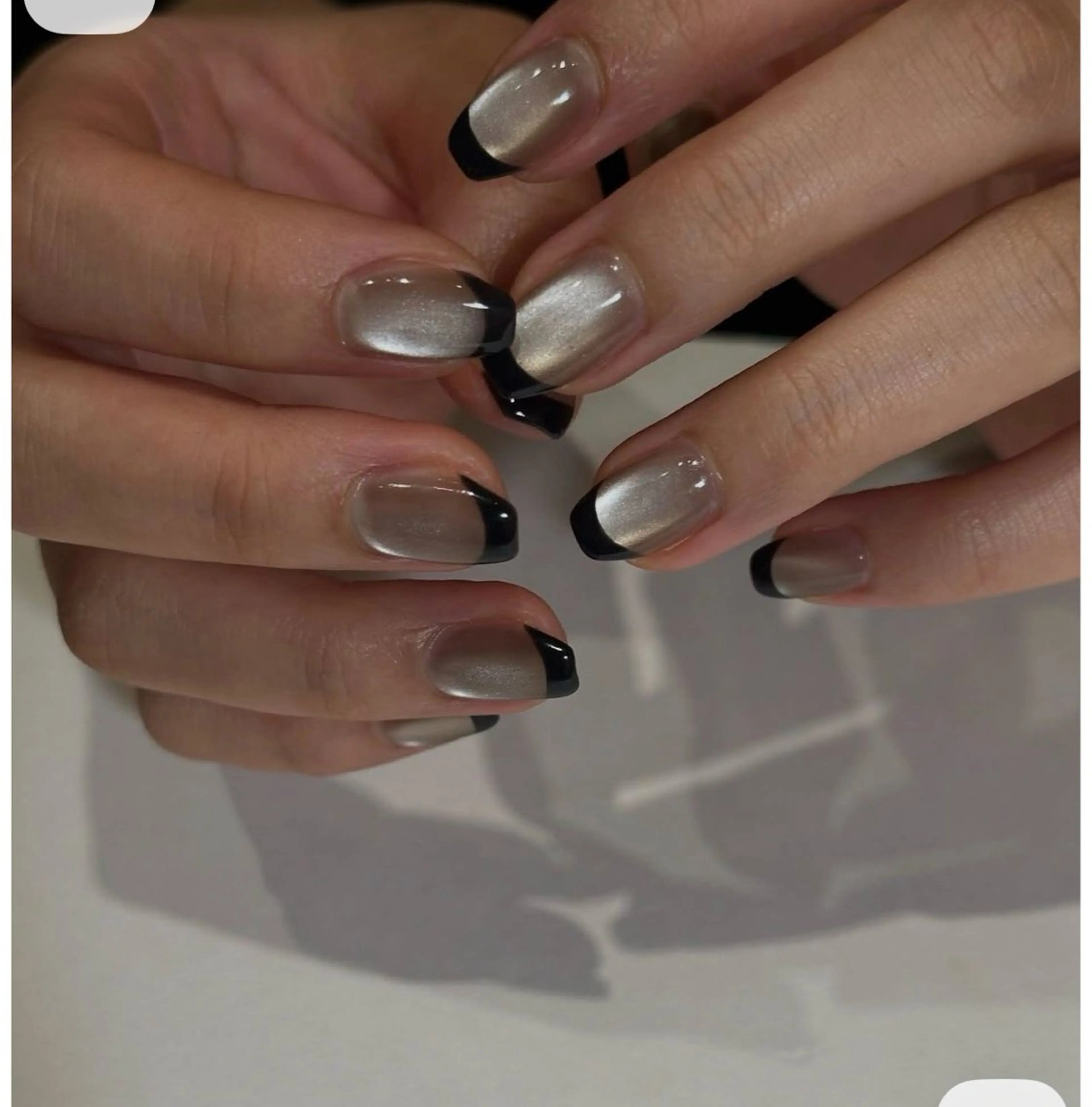 ネイル 韓国ネイル 持ち込み ニュアンスネイル ネイルチップ ハンドネイル ANA.CHUO 本川越店舗のネイルデザイン