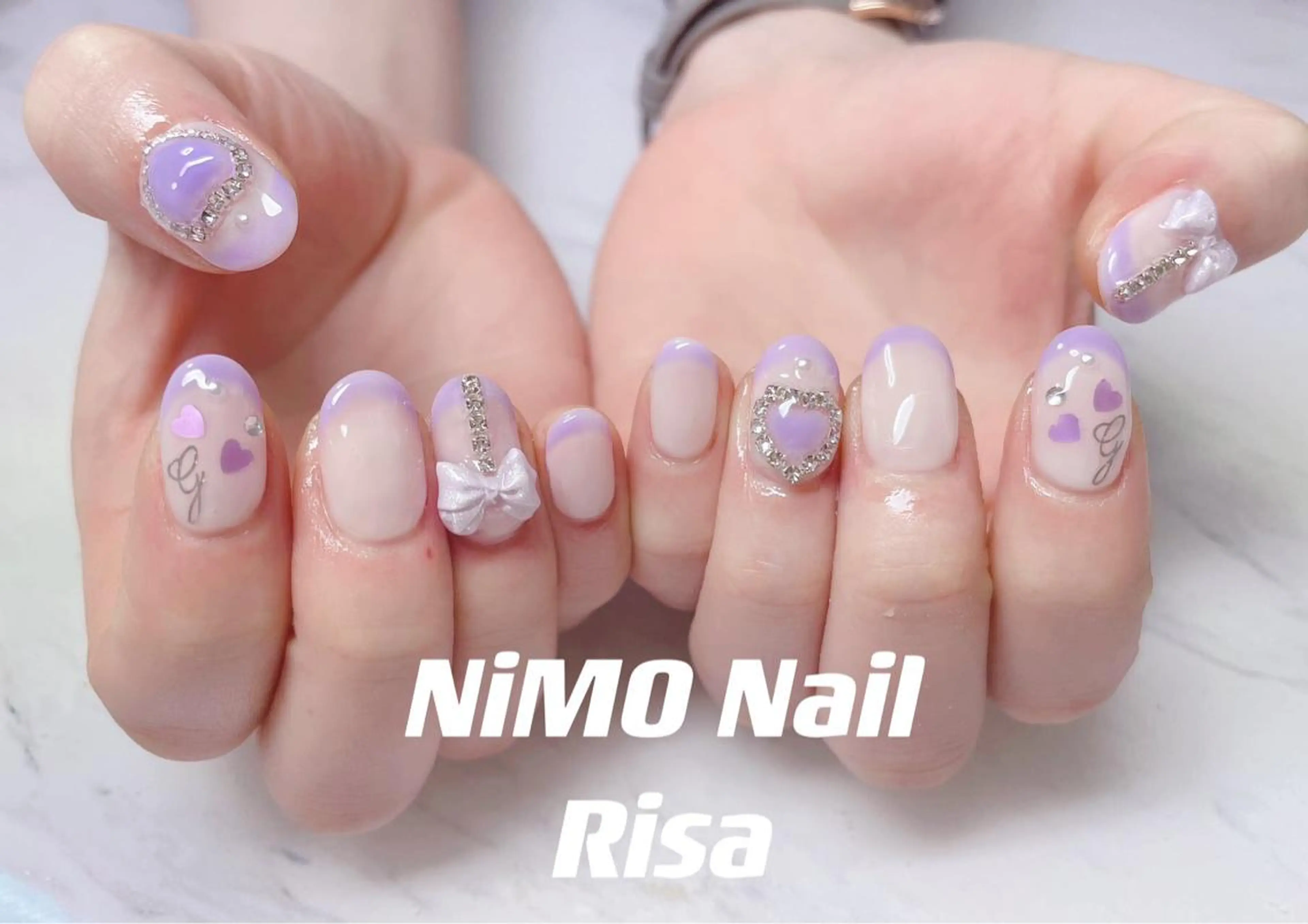 ネイル ハンドネイル RI SA☀️ リサのネイルデザイン