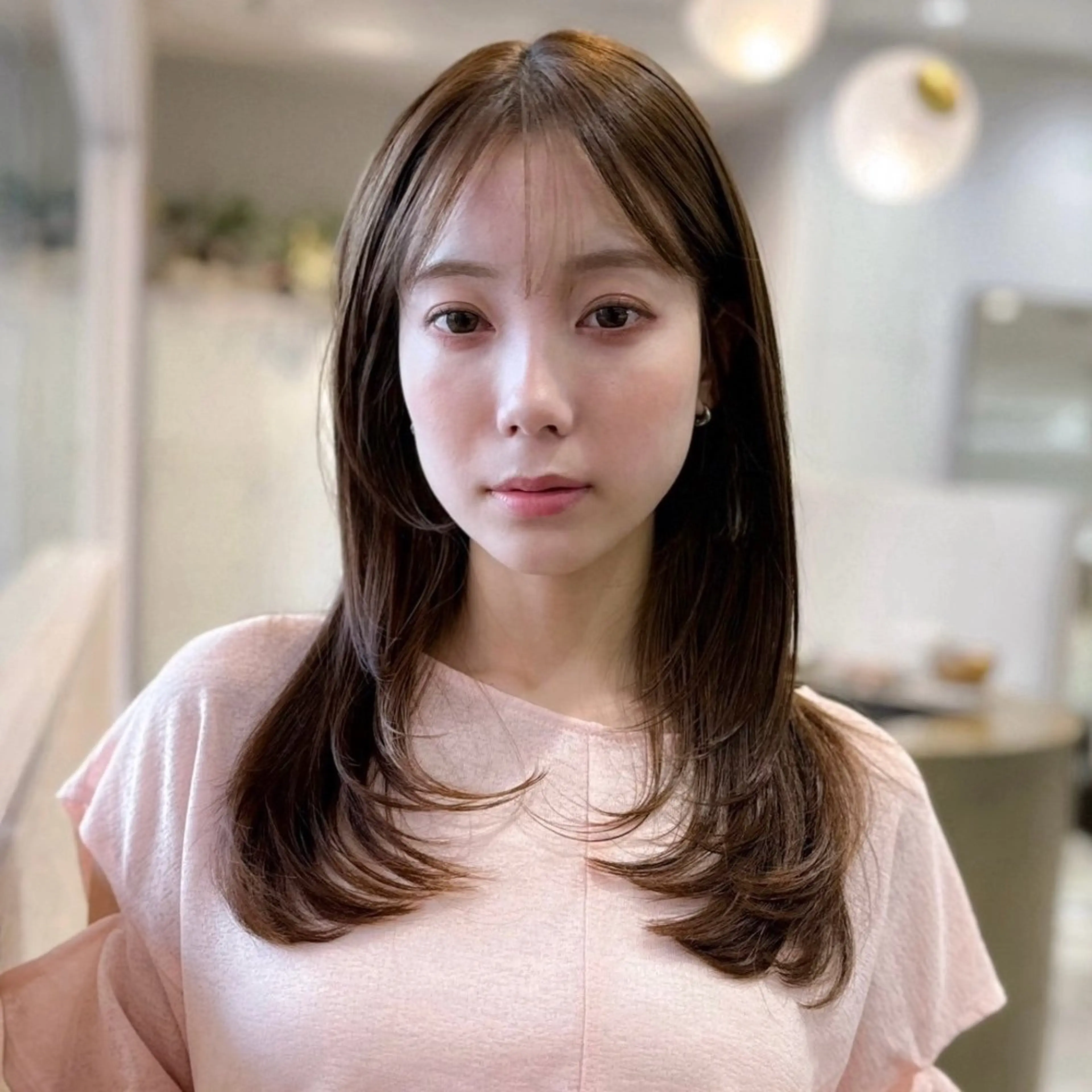 セミロング WAWA miu🌷のヘアスタイル