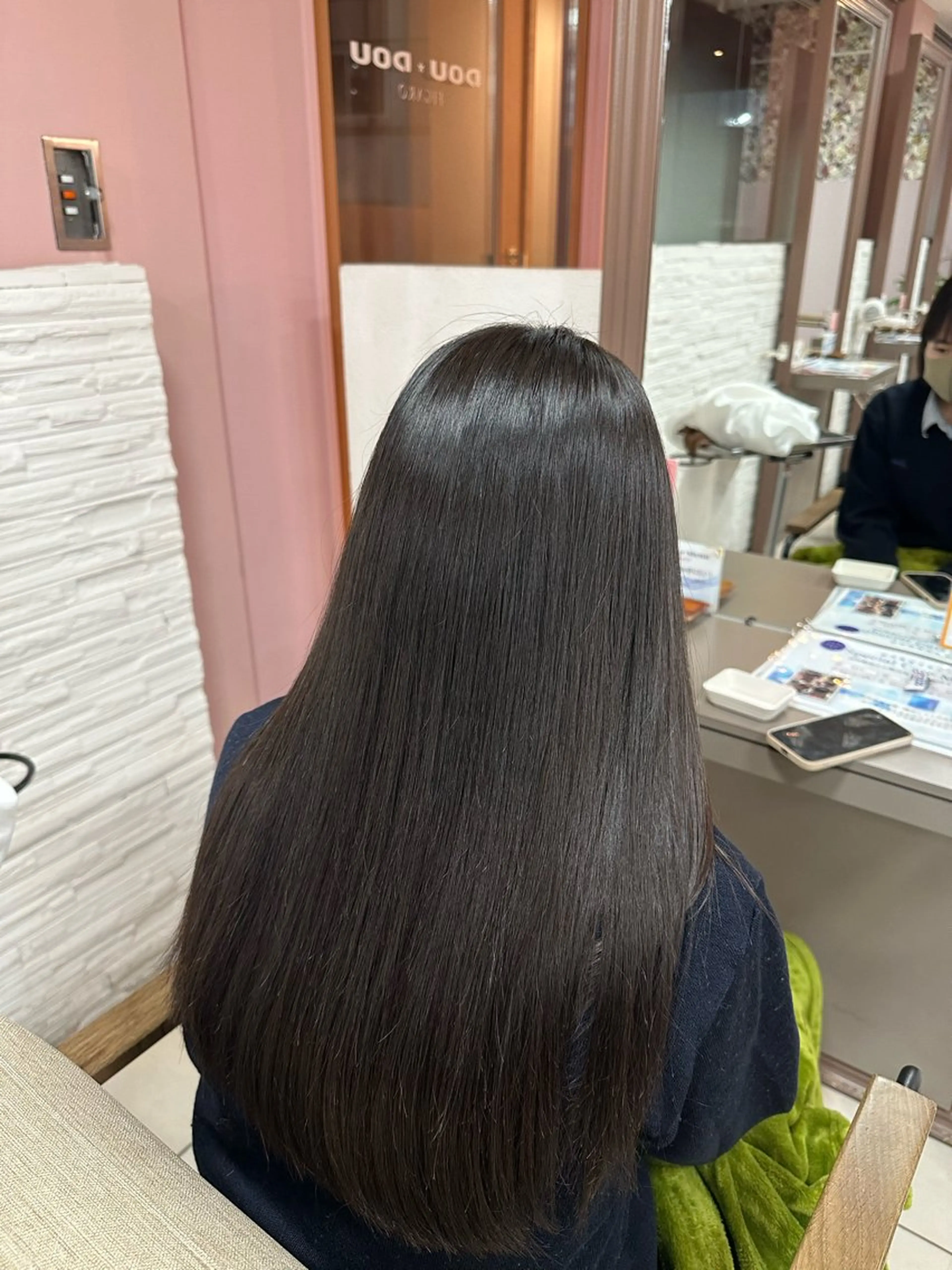 ロング ヘアカラー 髪質改善/縮毛矯正 /Yushinのヘアスタイル