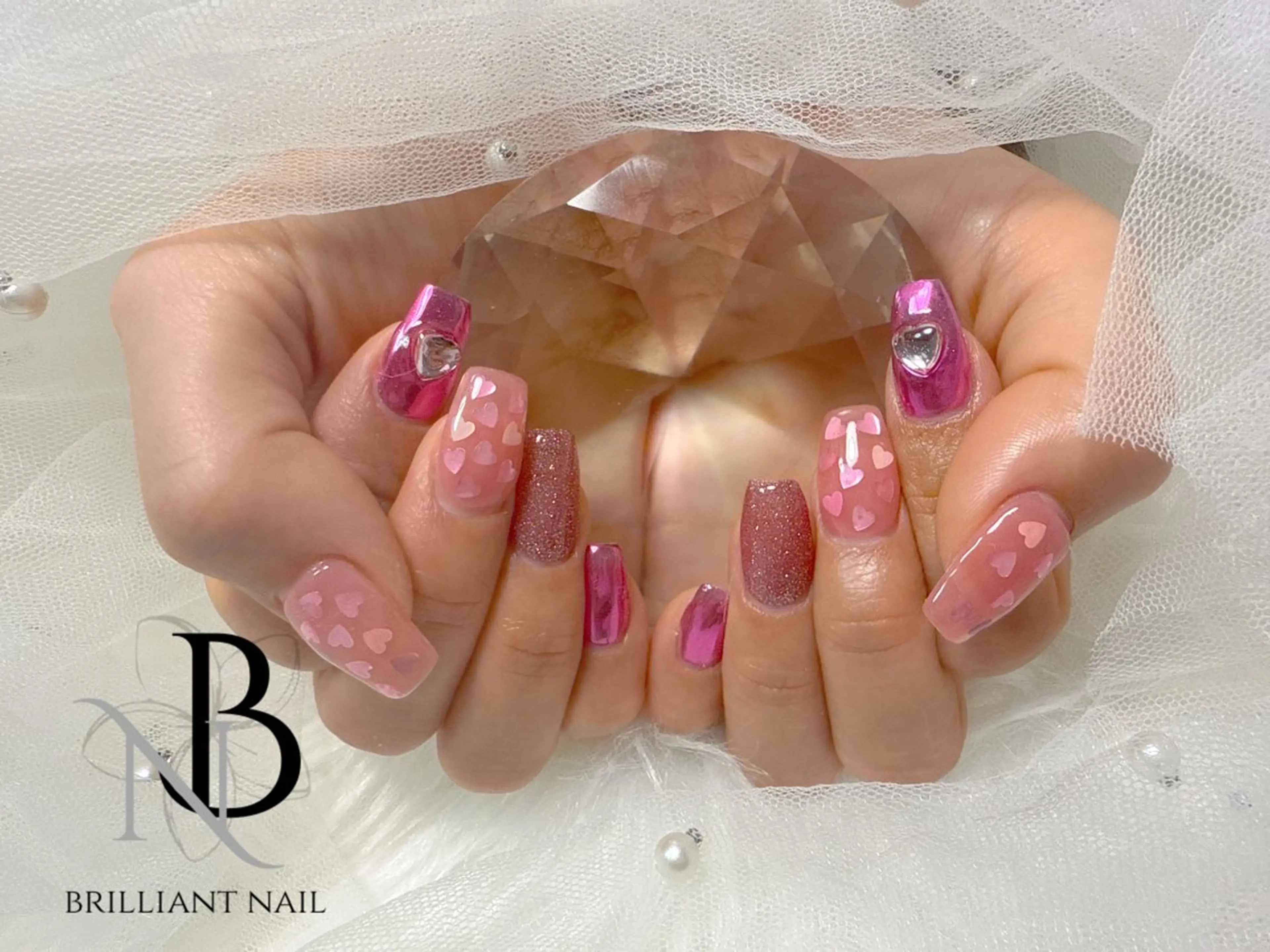 ネイル ハンドネイル ハンドケア brilliant nail💎あやのネイルデザイン
