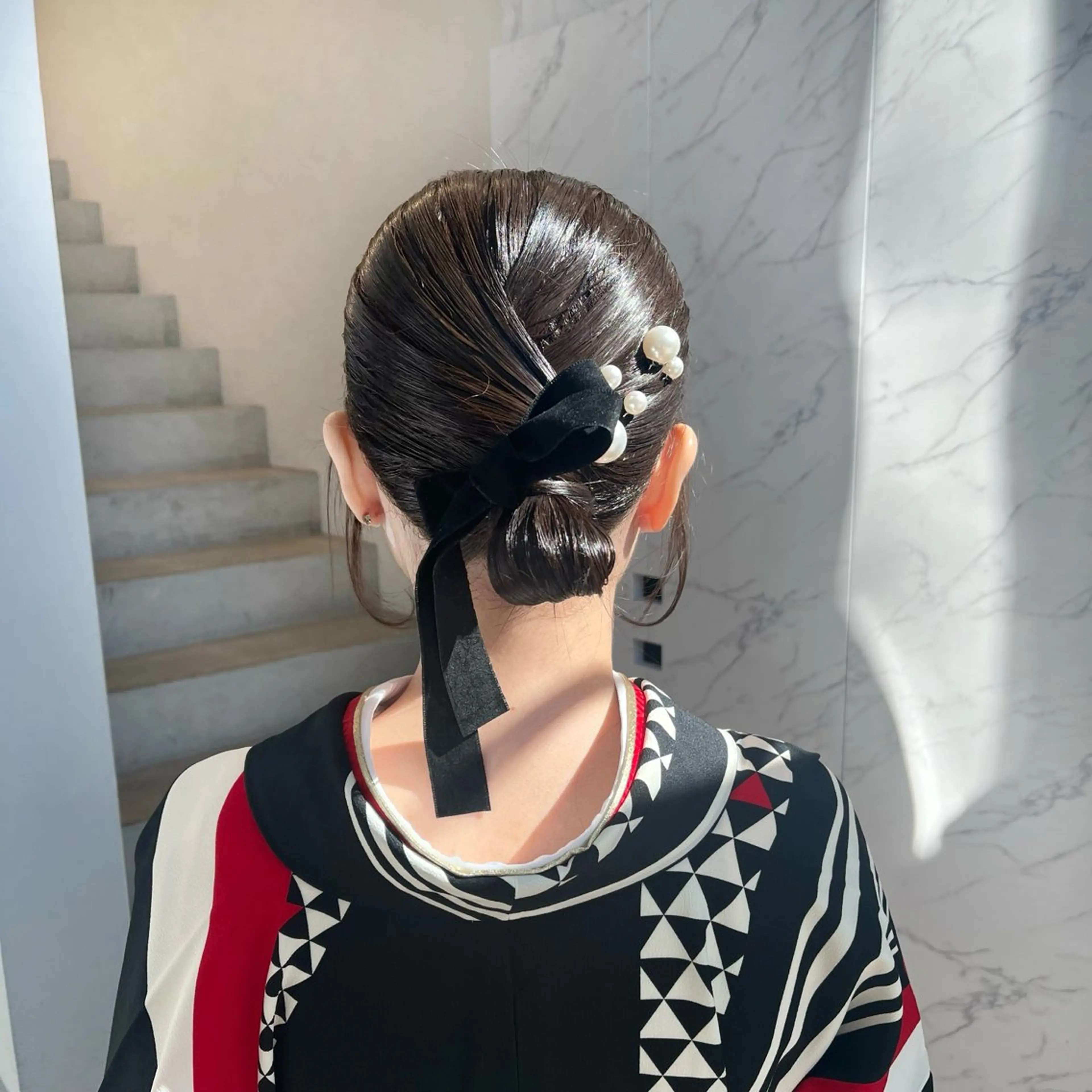 ミディアム ヘアセット ﾏｽﾀﾞ ｱｲﾘのヘアスタイル