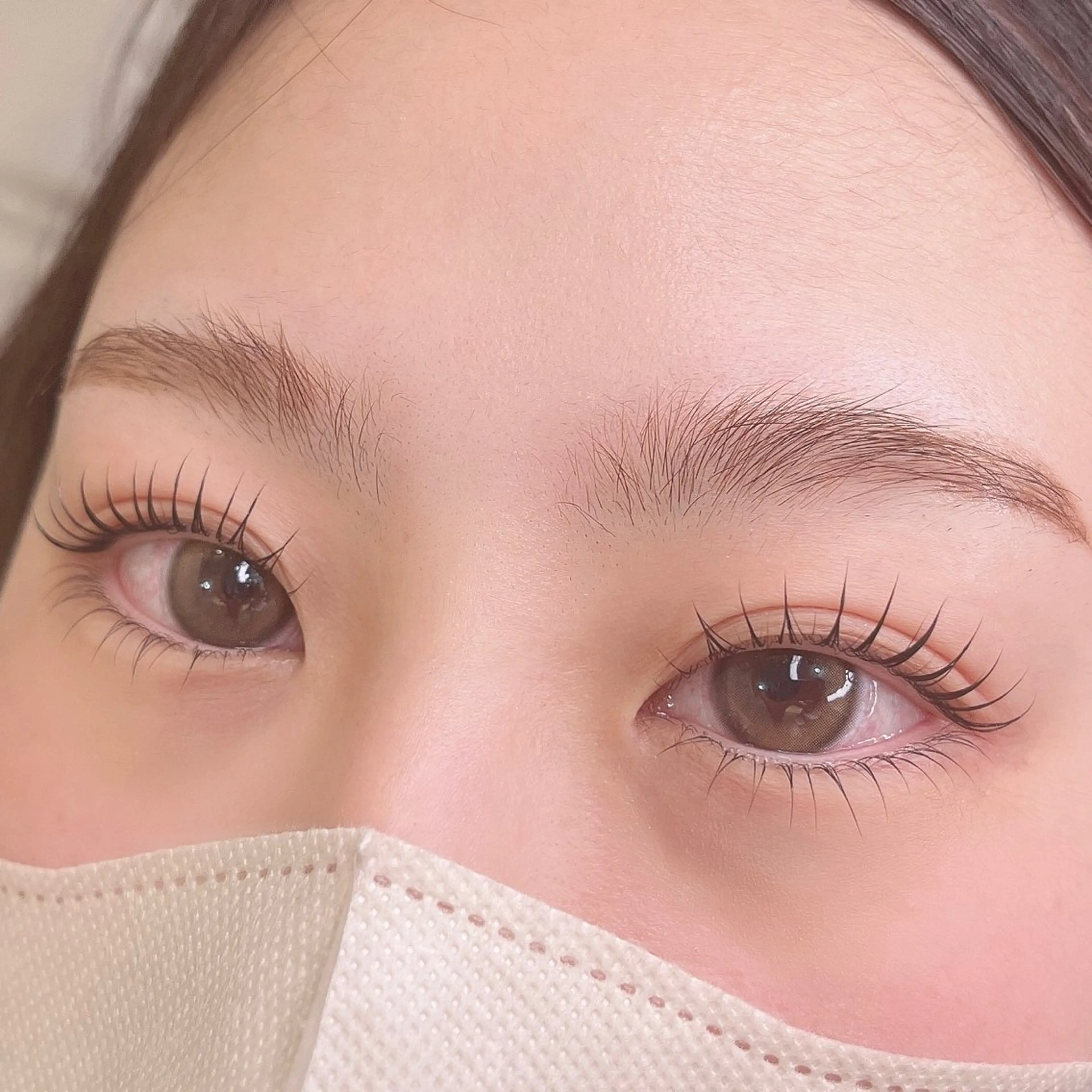 マツエク・マツパ 下まつげエクステ 一重×まつ毛パーマ Fiato Yuukaの眉毛・アイブロウイメージ