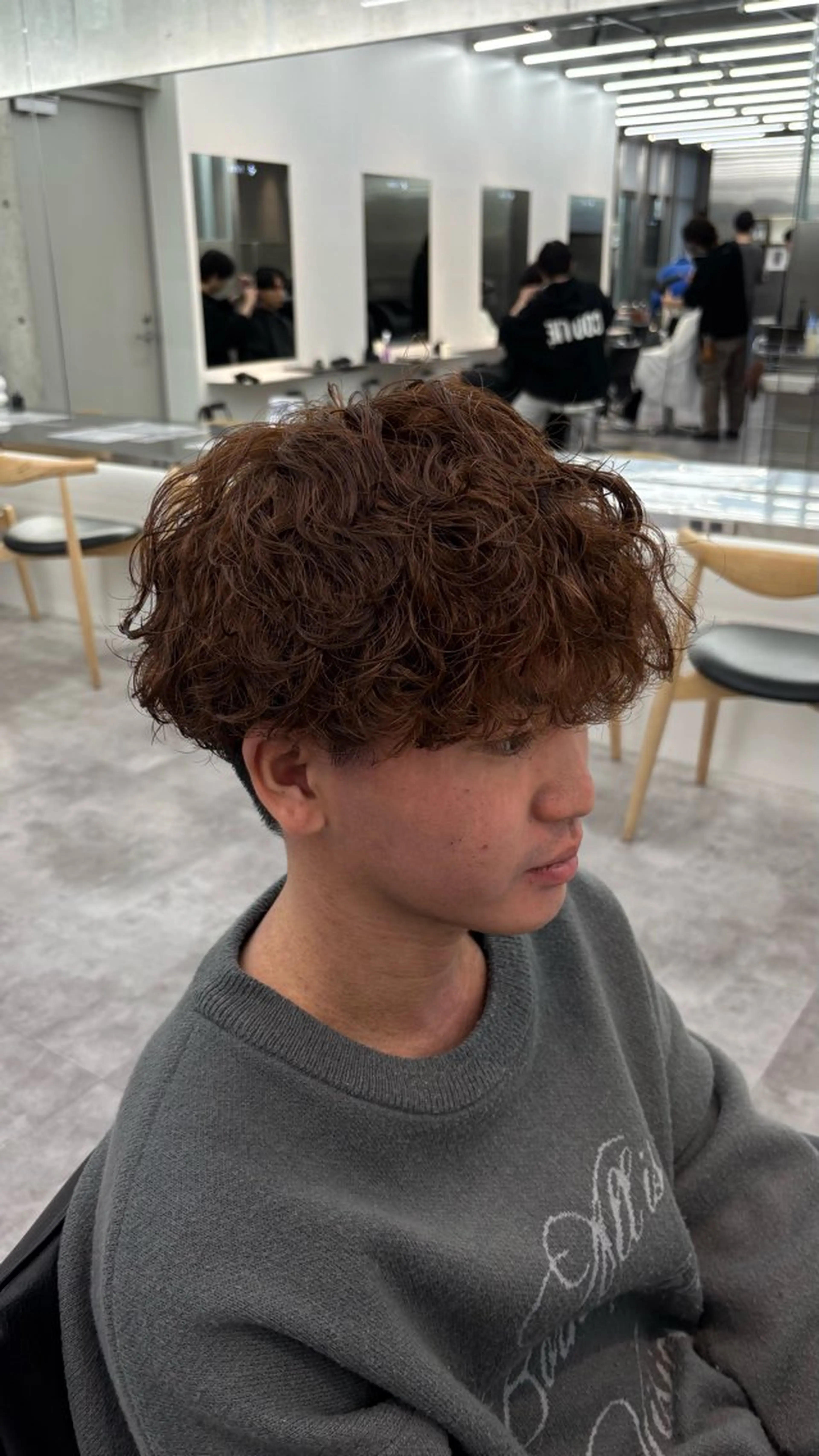 カラー パーマ ヘアカラー パーマ RETOUCH by fifth メンズサロン【レタッチ バイ フィフス】所属・fifth原宿 A:Ri🧸のヘアスタイル