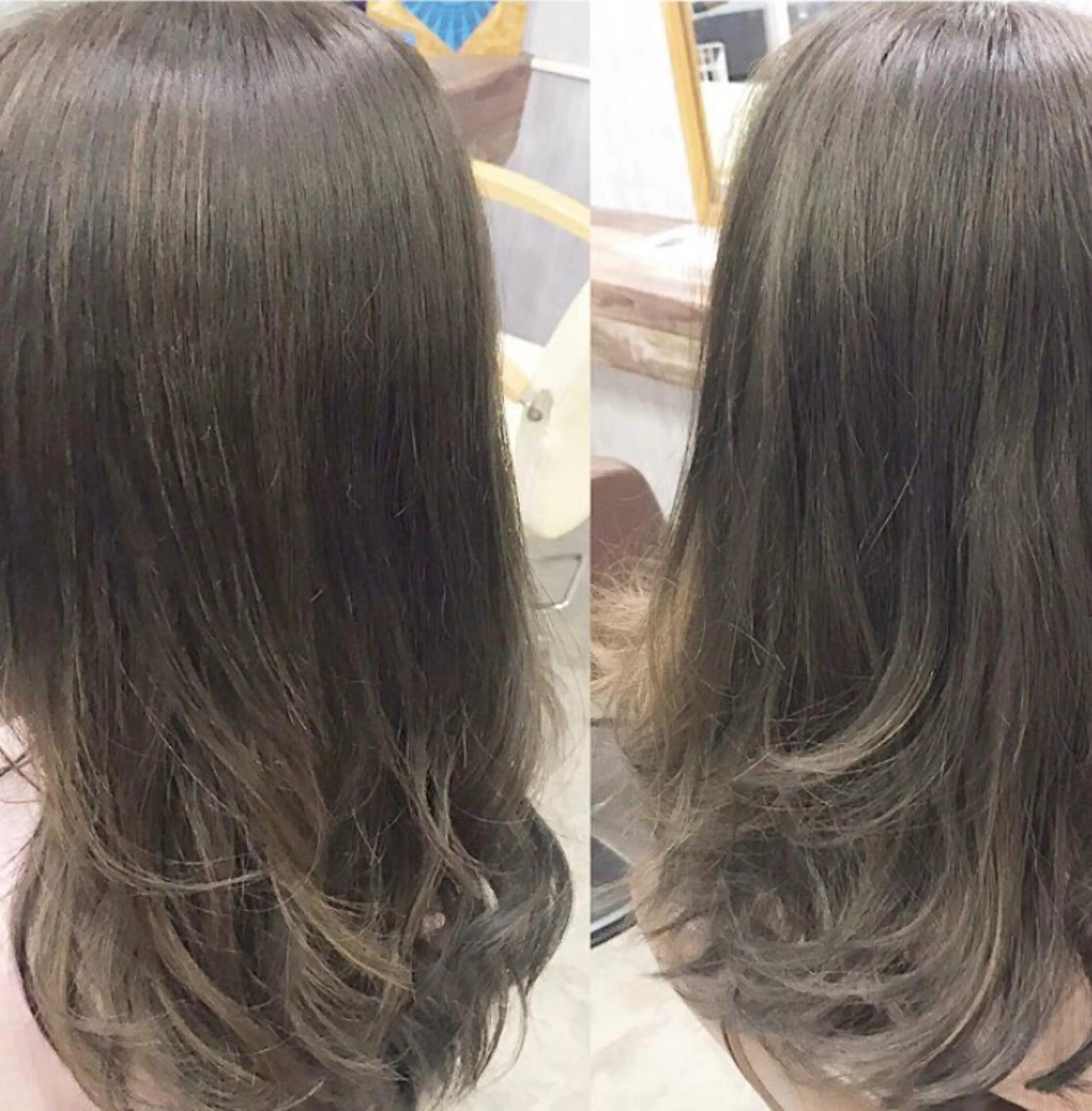 カラー パーマ Heal西尾 星野ヒロトのヘアスタイル