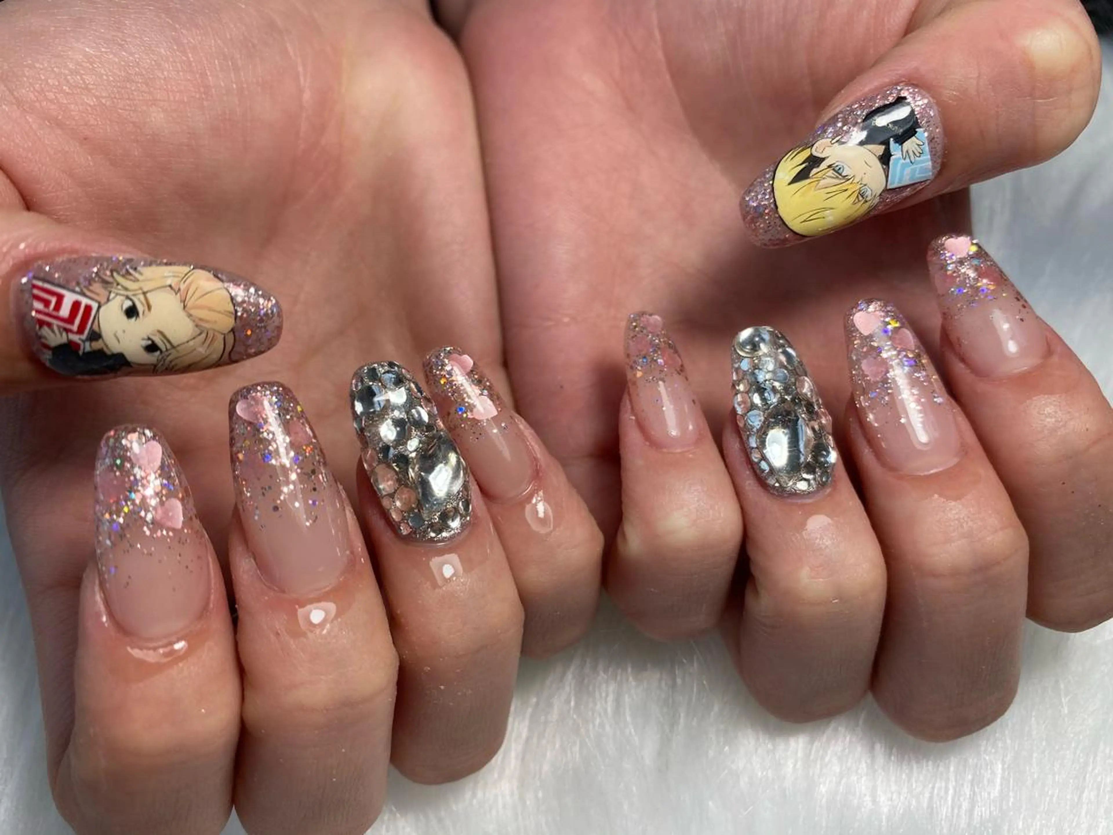 ネイル 持ち込み ハンドネイル Mana‪ ‪·͜· ❤︎‬のネイルデザイン