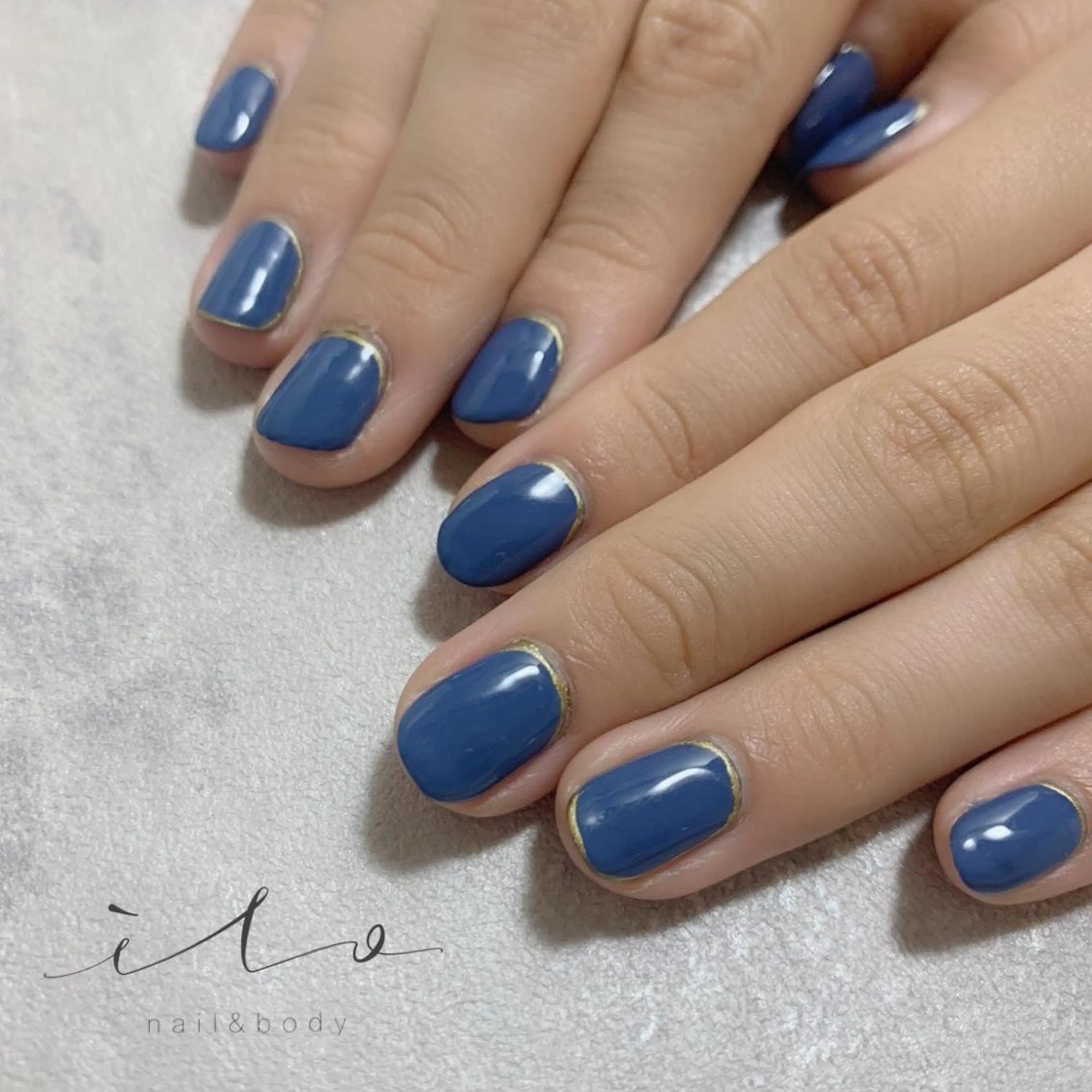 ネイル ワンカラーネイル ショートネイル ハンドネイル ilo所属・舟橋 恭子のネイルデザイン