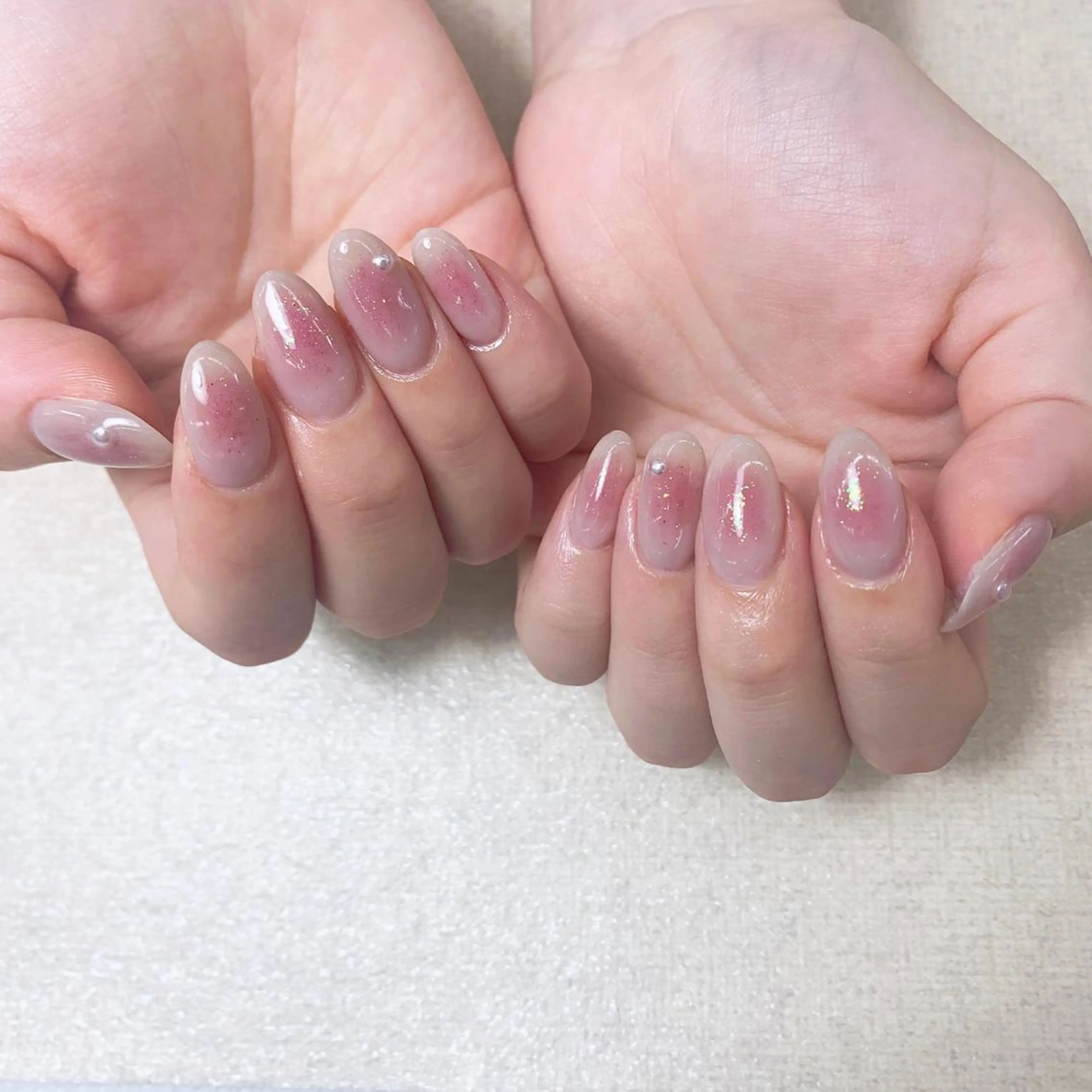 ネイル チークネイル ⭐︎休業中の練習⭐︎ JNA認定講師髙橋のネイルデザイン