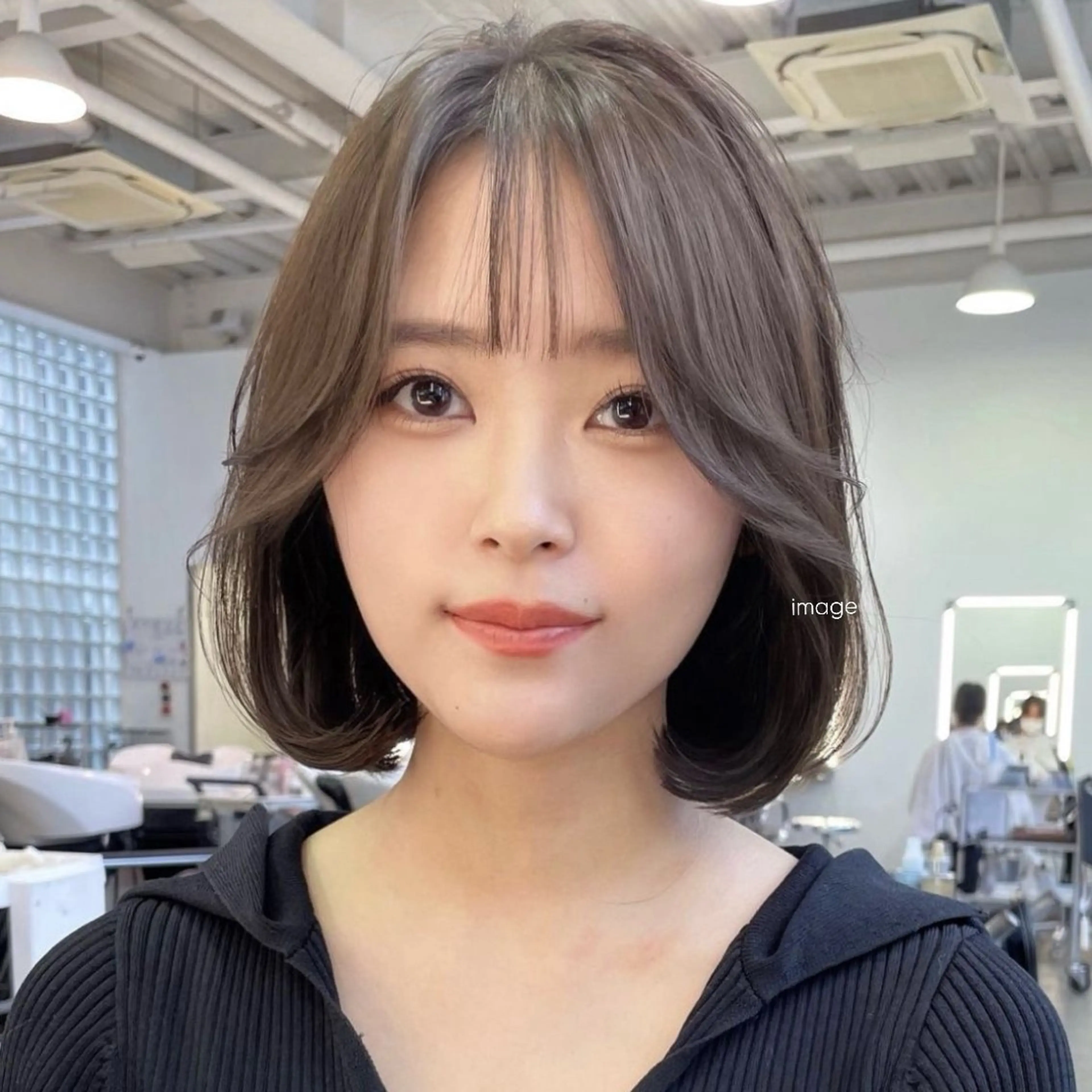 ミディアム ボブ 似合わせカット トリートメント ボブ/レイヤー /sora🌙✨️のヘアスタイル