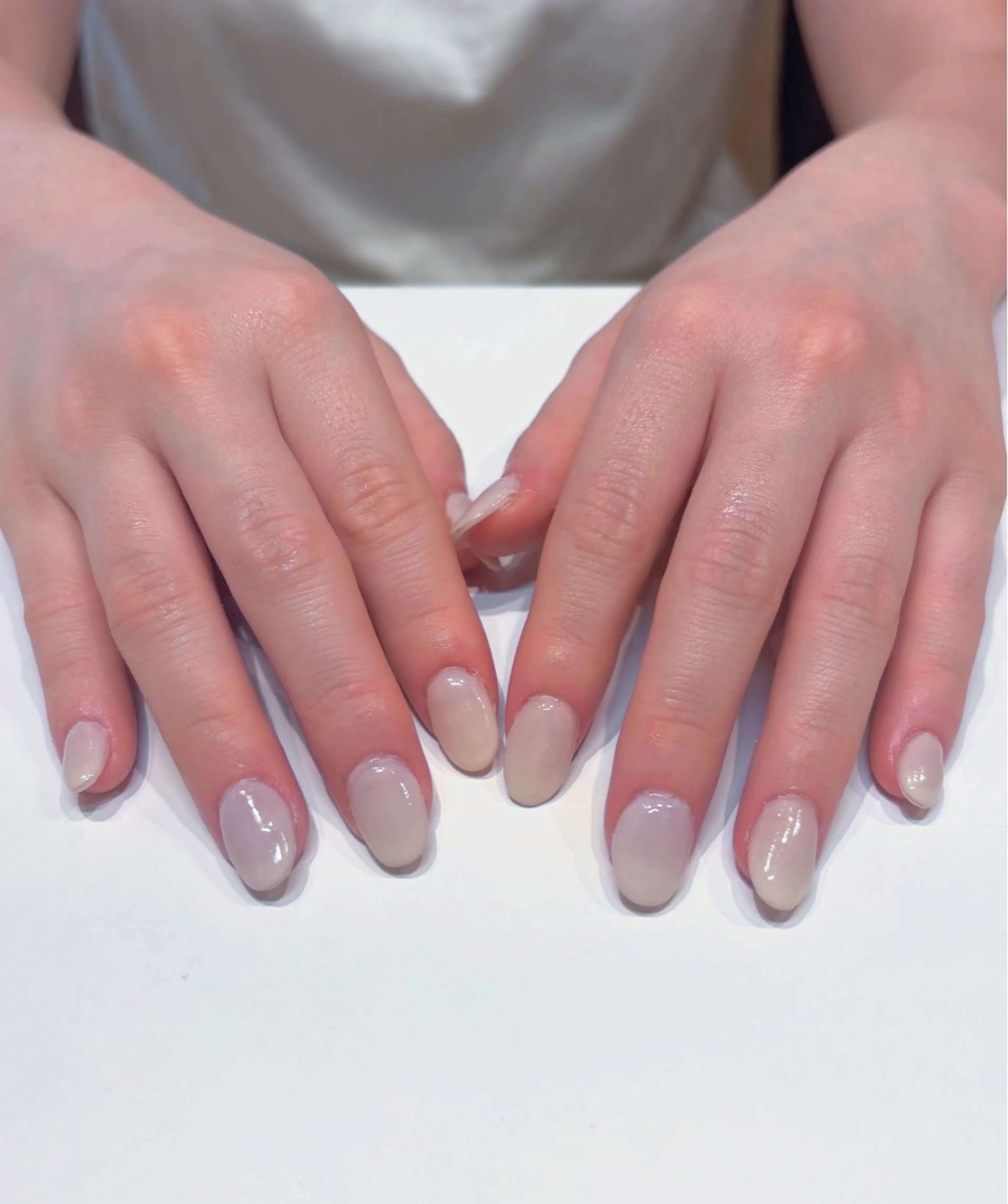 ネイル 長さ出し ハンドネイル CECIL beauty labo所属・田中 梨奈のネイルデザイン