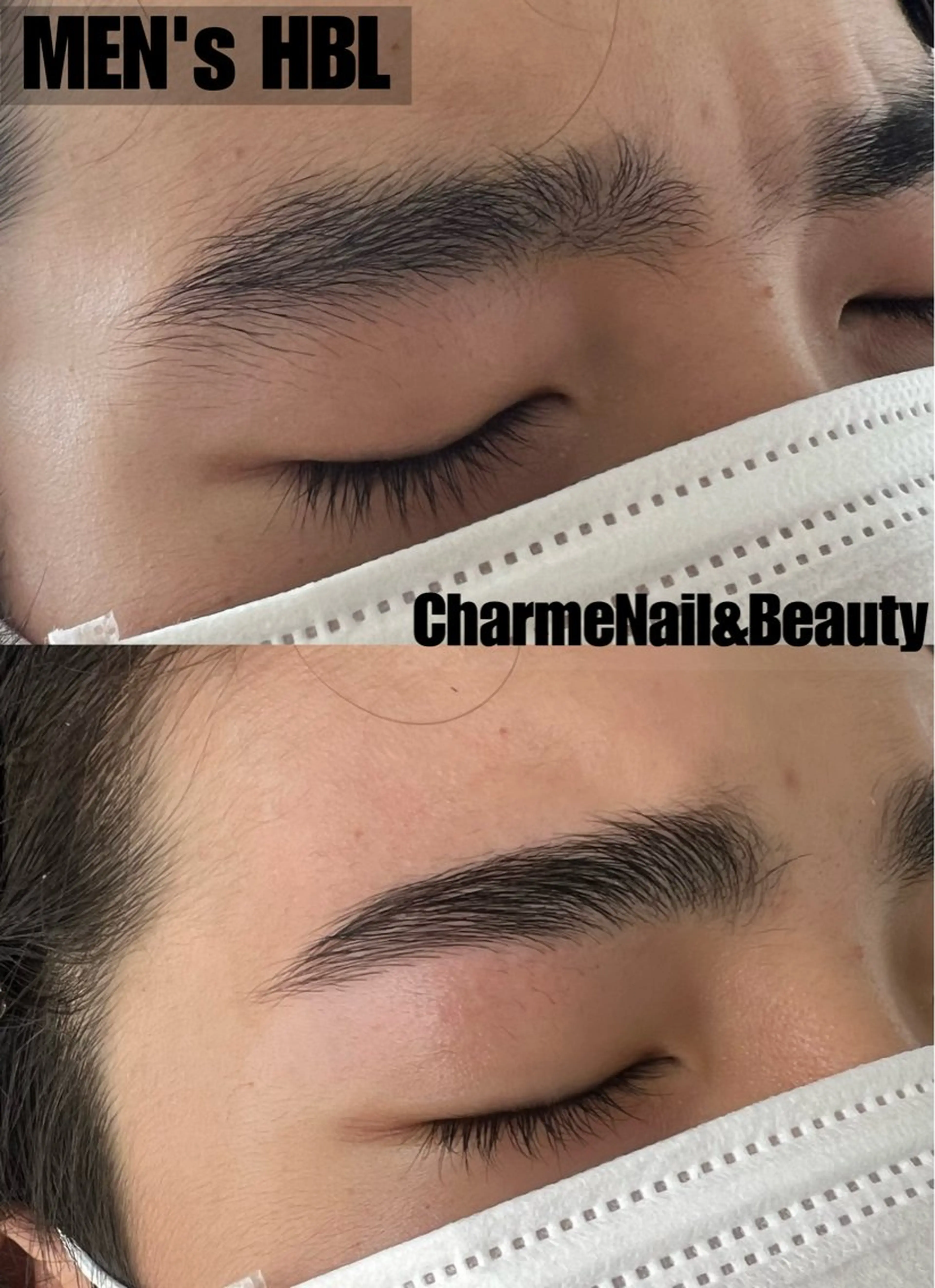 アイブロウ ハリウッドブロウリフト メンズアイブロウ CharmeNail&Beautyシャルムネイル＆ビューティー所属・シャルムネイル ビューティーのネイルデザイン