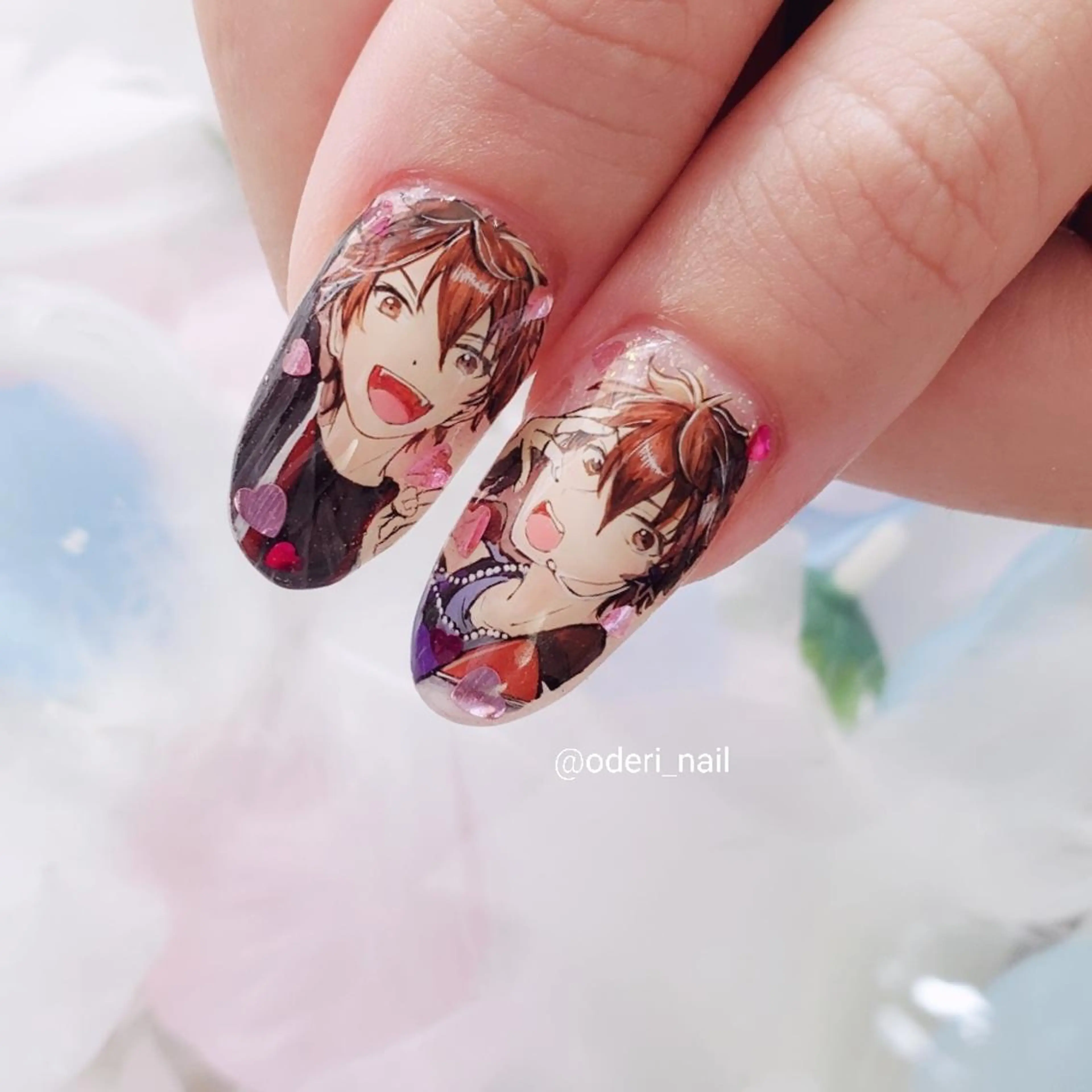 ネイル アートネイル ジェルネイル おで@ oderi_nailのネイルデザイン