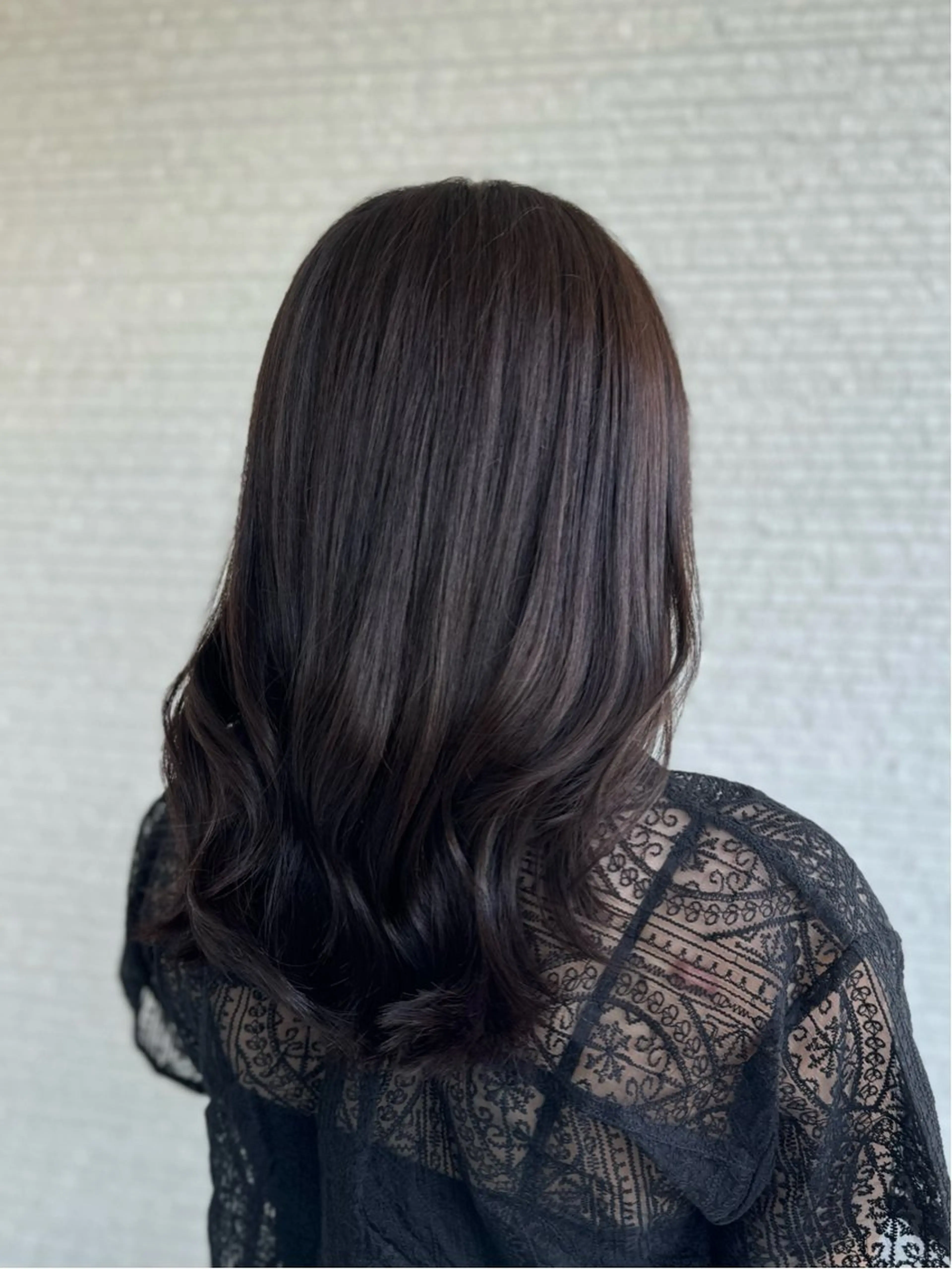 セミロング カラー ヘアカラー 美容室Plaser(プラセル)所属・YUKA .のヘアスタイル