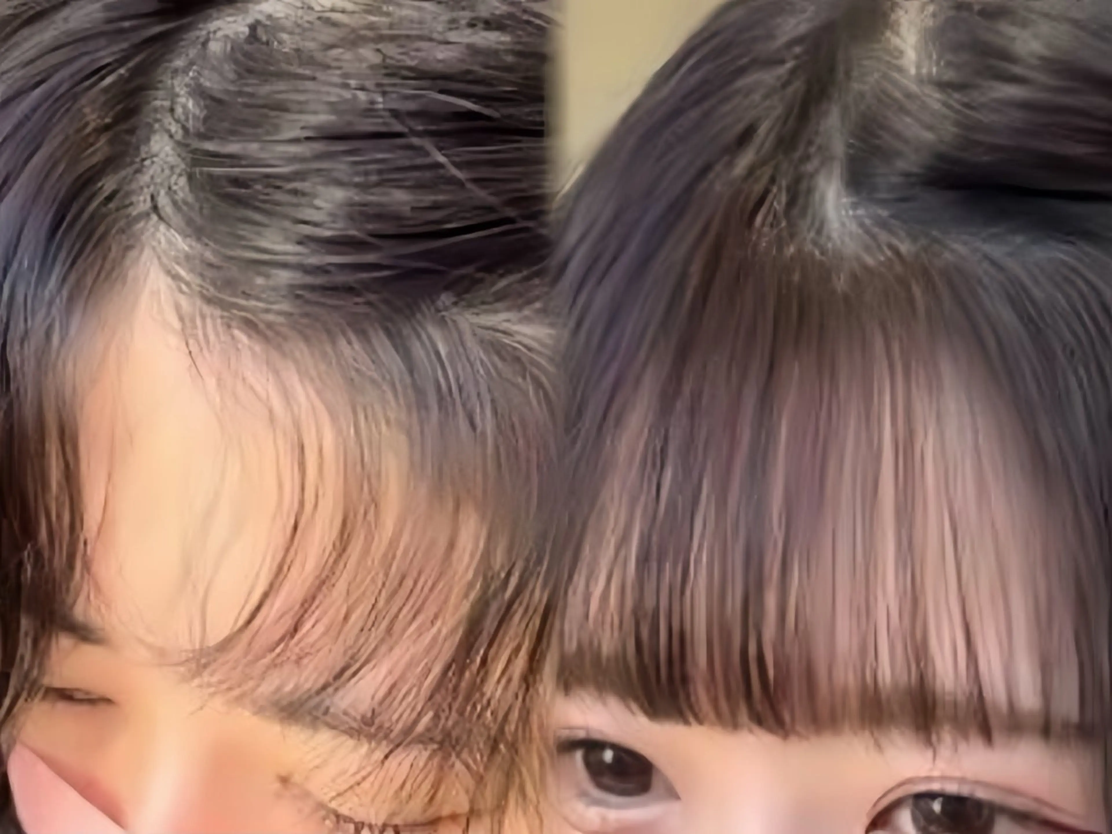 ロング カット 縮毛矯正 トリートメント 韓国ヘア/前髪/ 髪質改善/おばかんのヘアスタイル