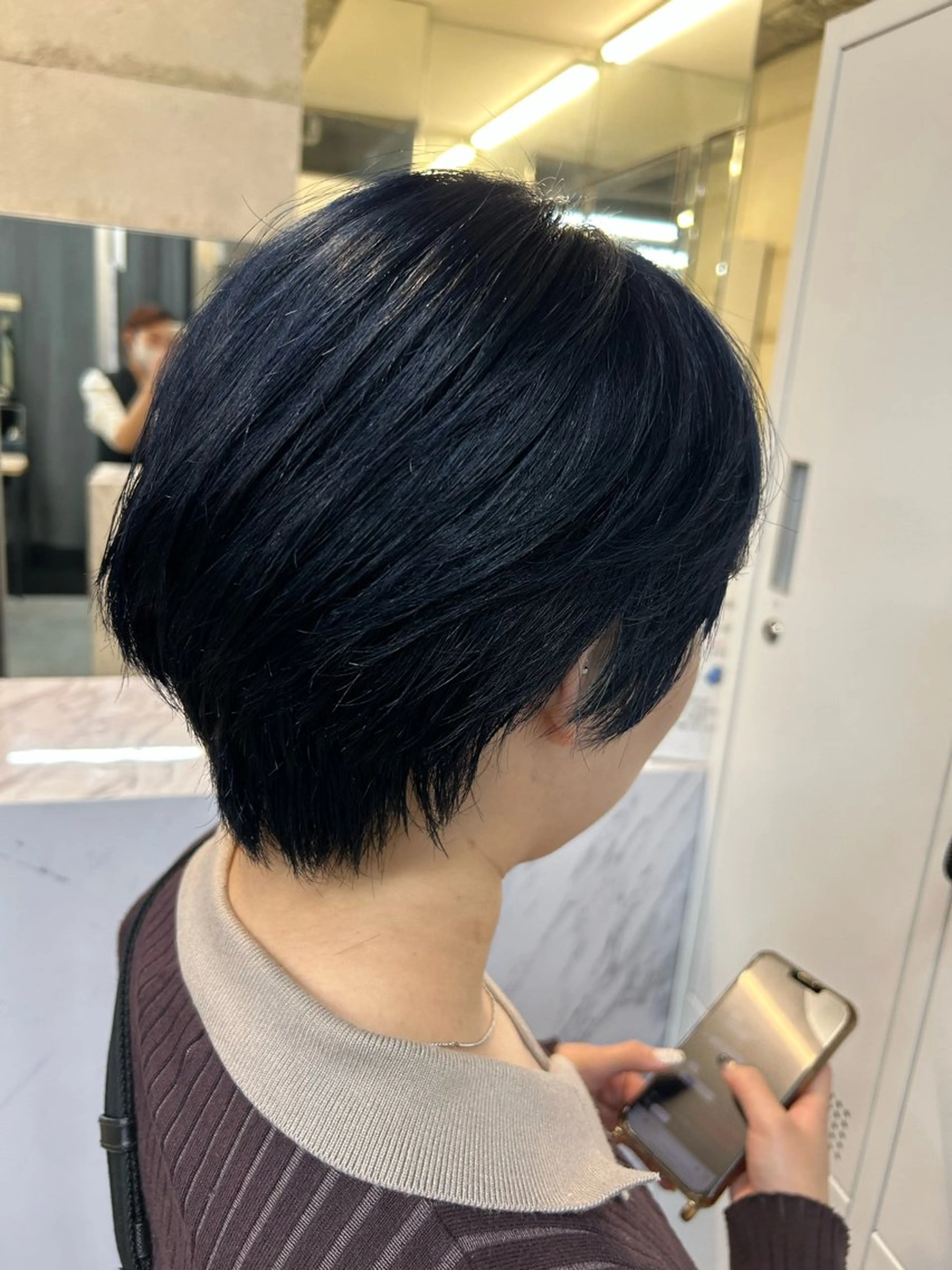 ショート 女性らしいモテヘア 韓国ヘアhikariのヘアスタイル