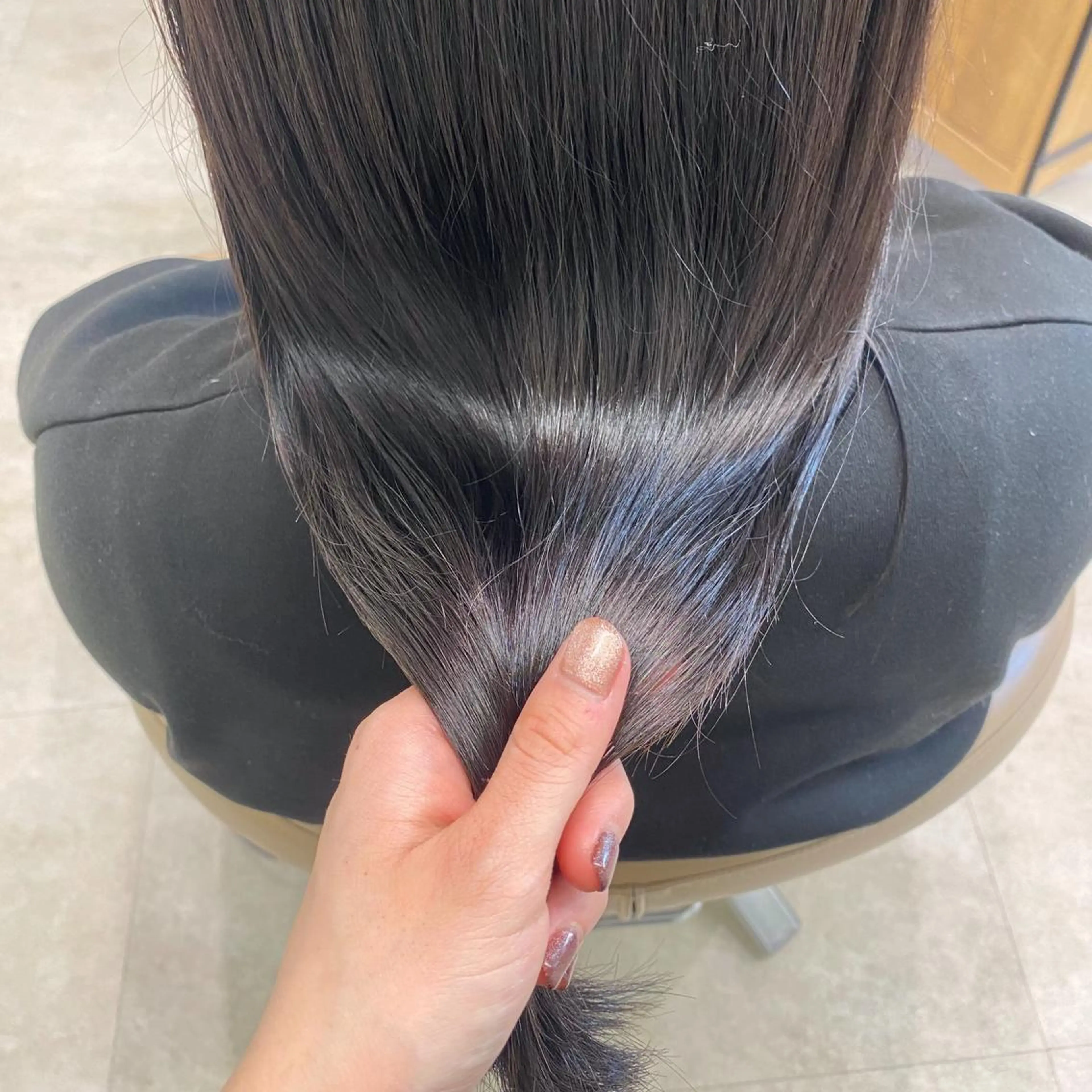 カラー グレージュ 暖色カラー /ヘアアレンジ/花鈴のヘアスタイル