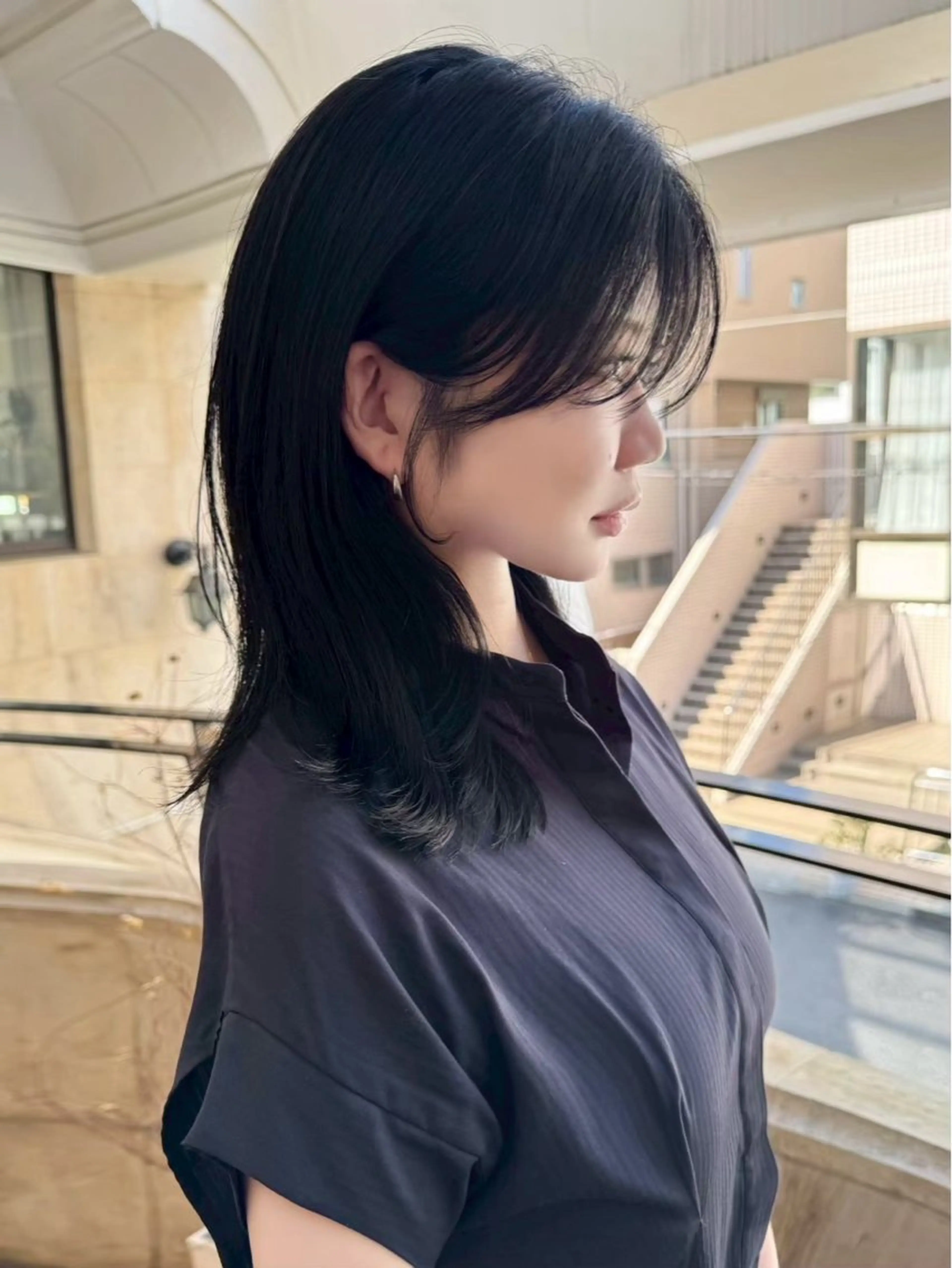 ミディアム ボブ 🫧Yudai🌈のヘアスタイル