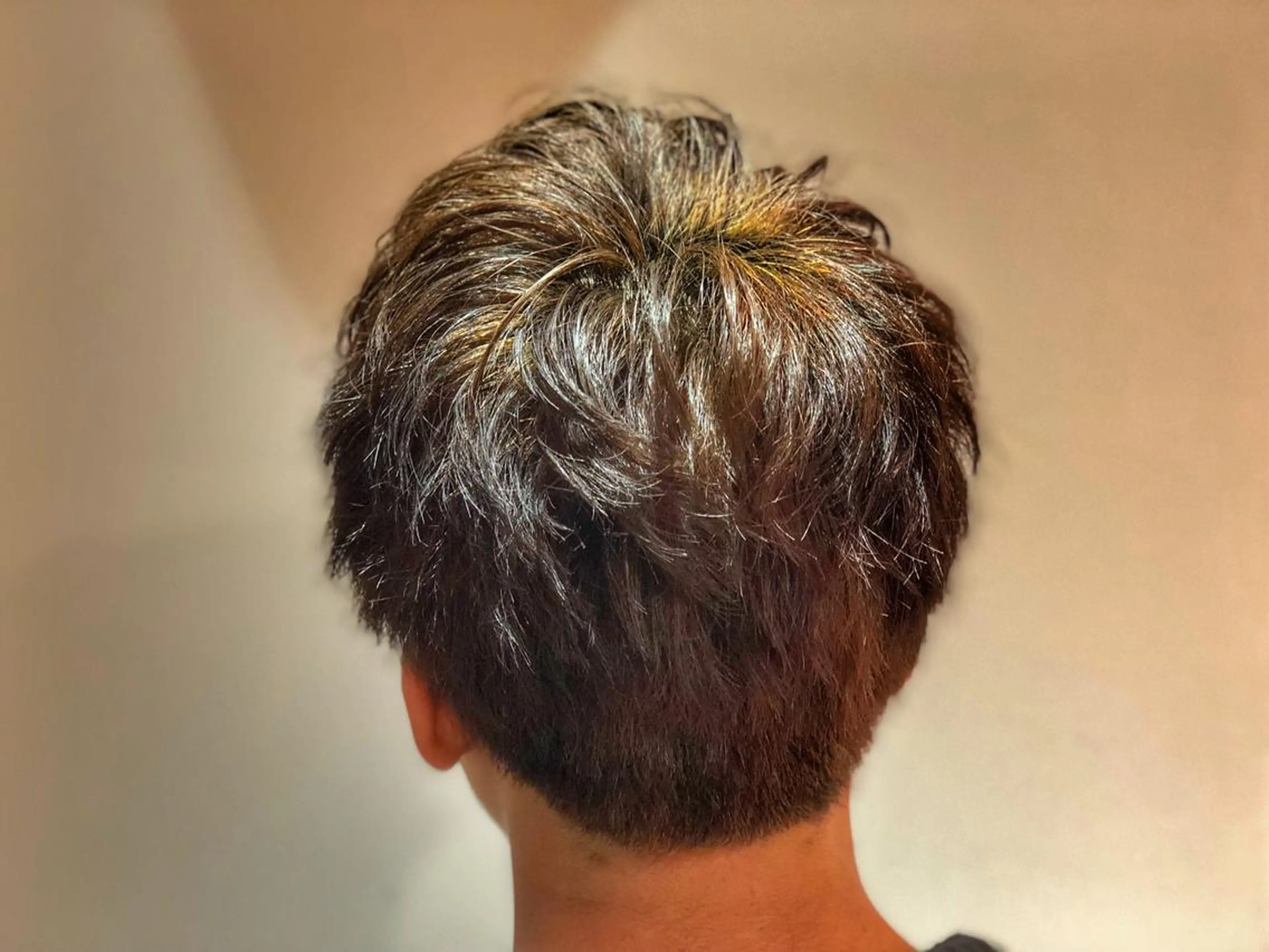 ショート カラー パーマ メンズ 美髪矯正 Rioのヘアスタイル