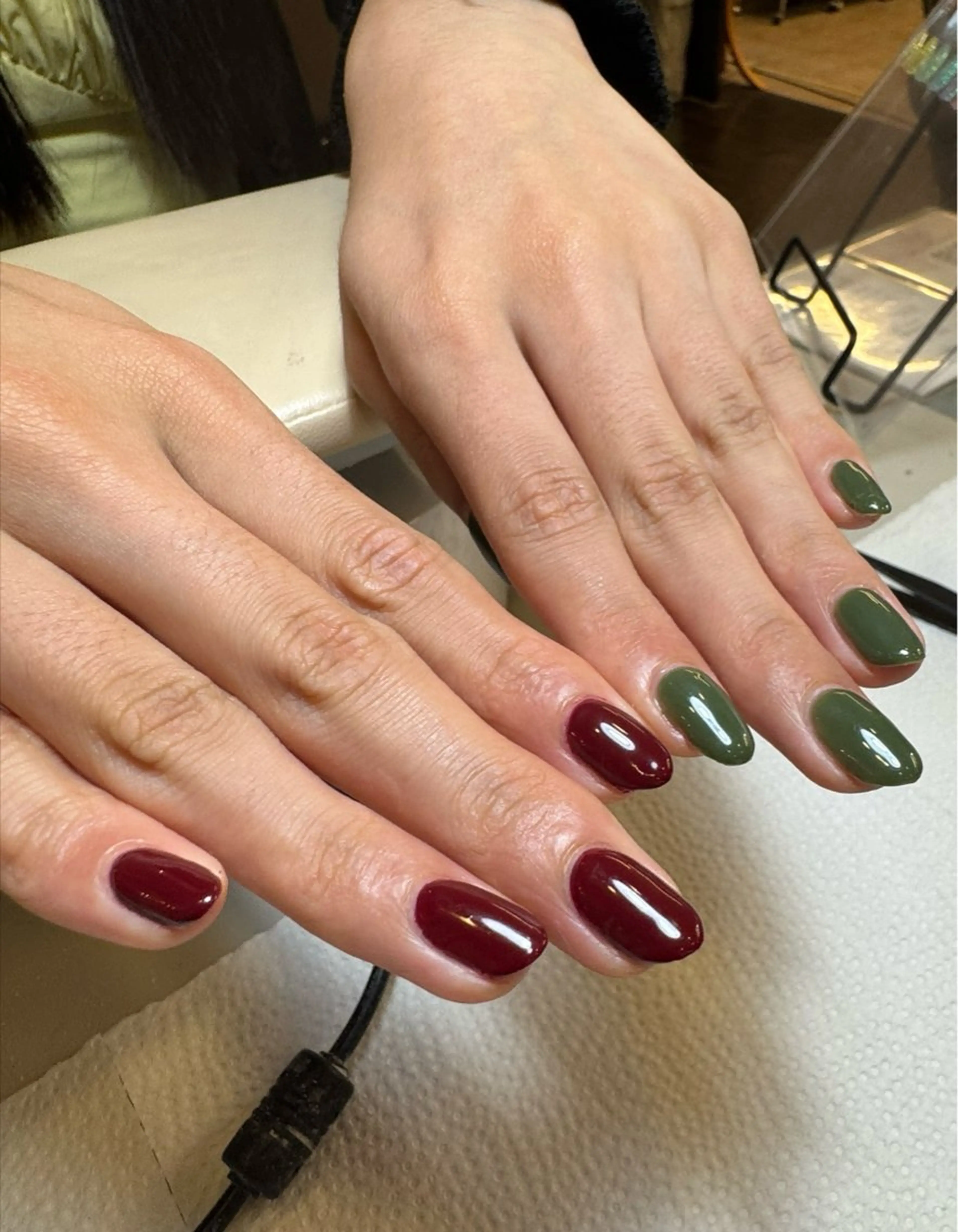 ネイル ラメ(グリッター) ラメグラデーション ワンカラーネイル ハンドネイル Luana /Makikoのネイルデザイン