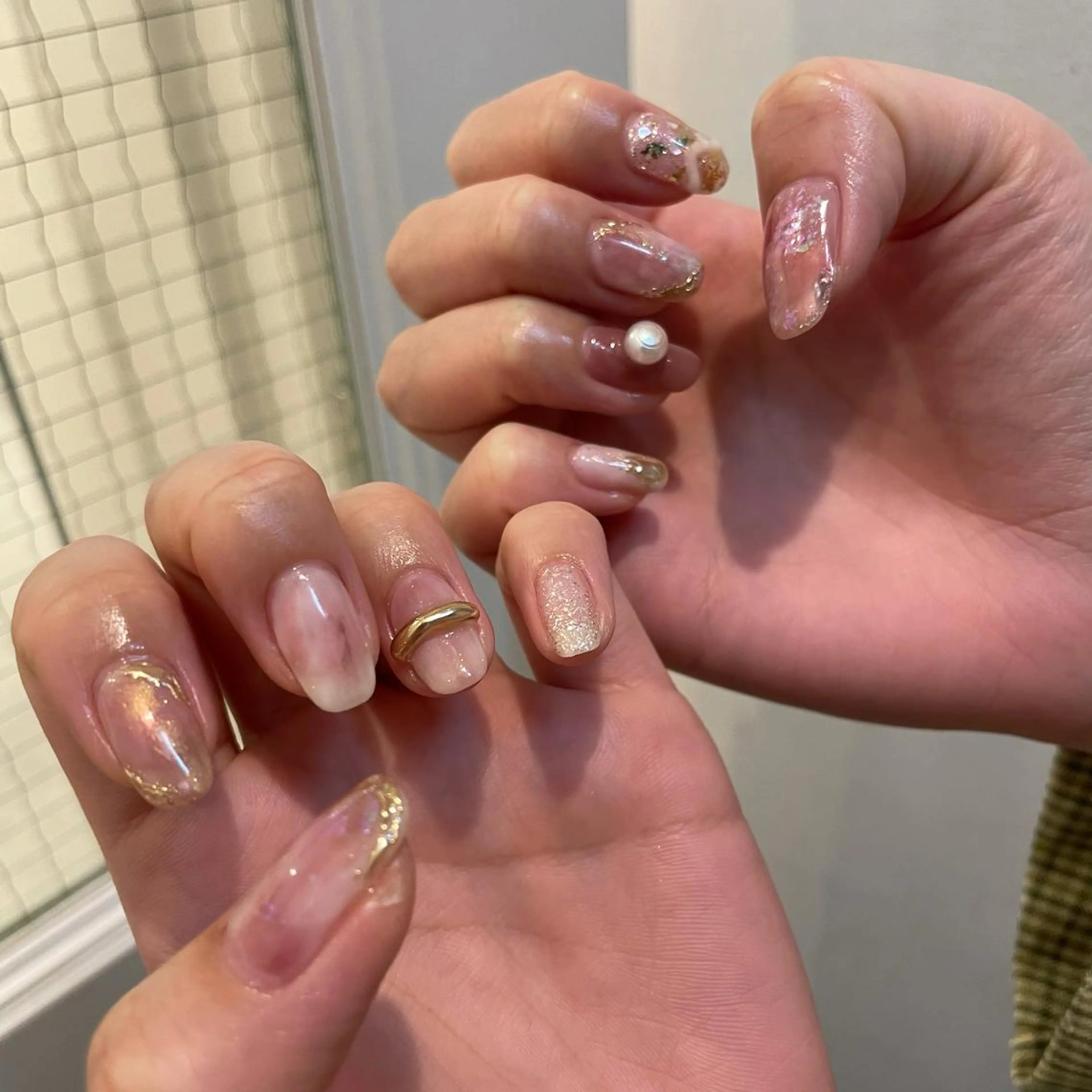 ネイル ニュアンスネイル ハンドネイル miu nail所属・MIUNail YUMIのネイルデザイン