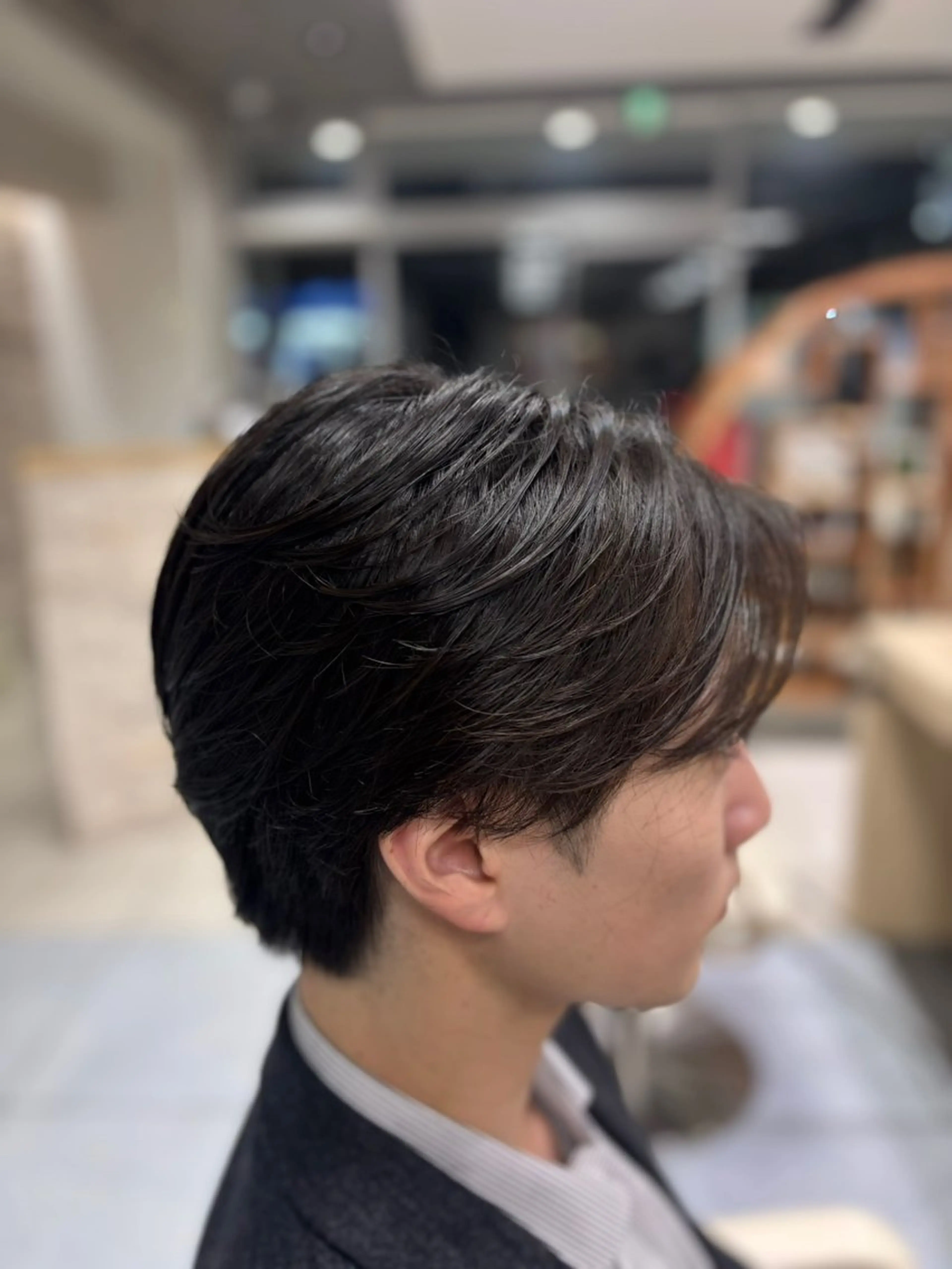 ショート パーマ メンズ カット パーマ メンズ特化韓国風 パーマスタイル/りんのヘアスタイル