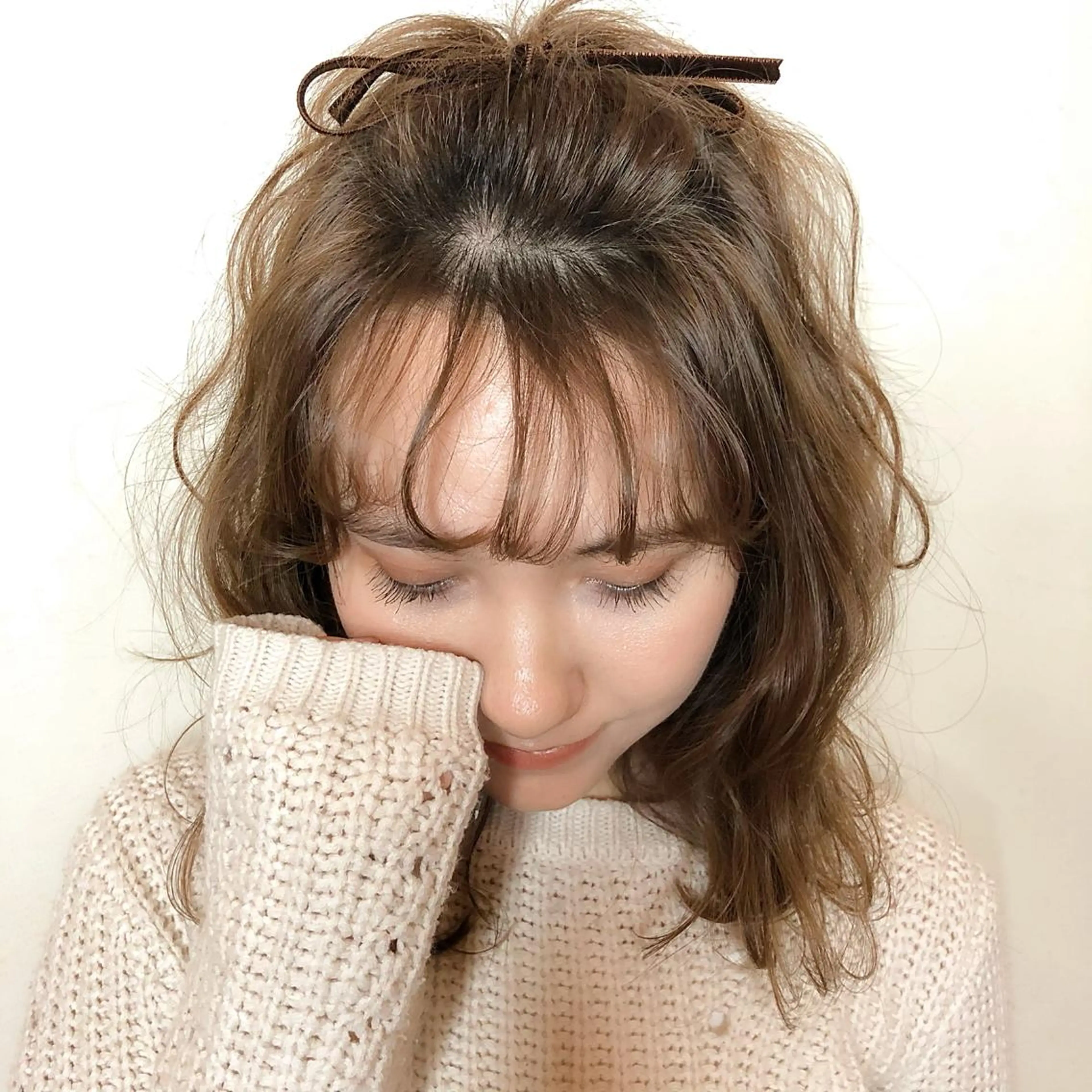 ミディアム メンズ🍃ナチュラル 韓国風ヘアRENのヘアスタイル