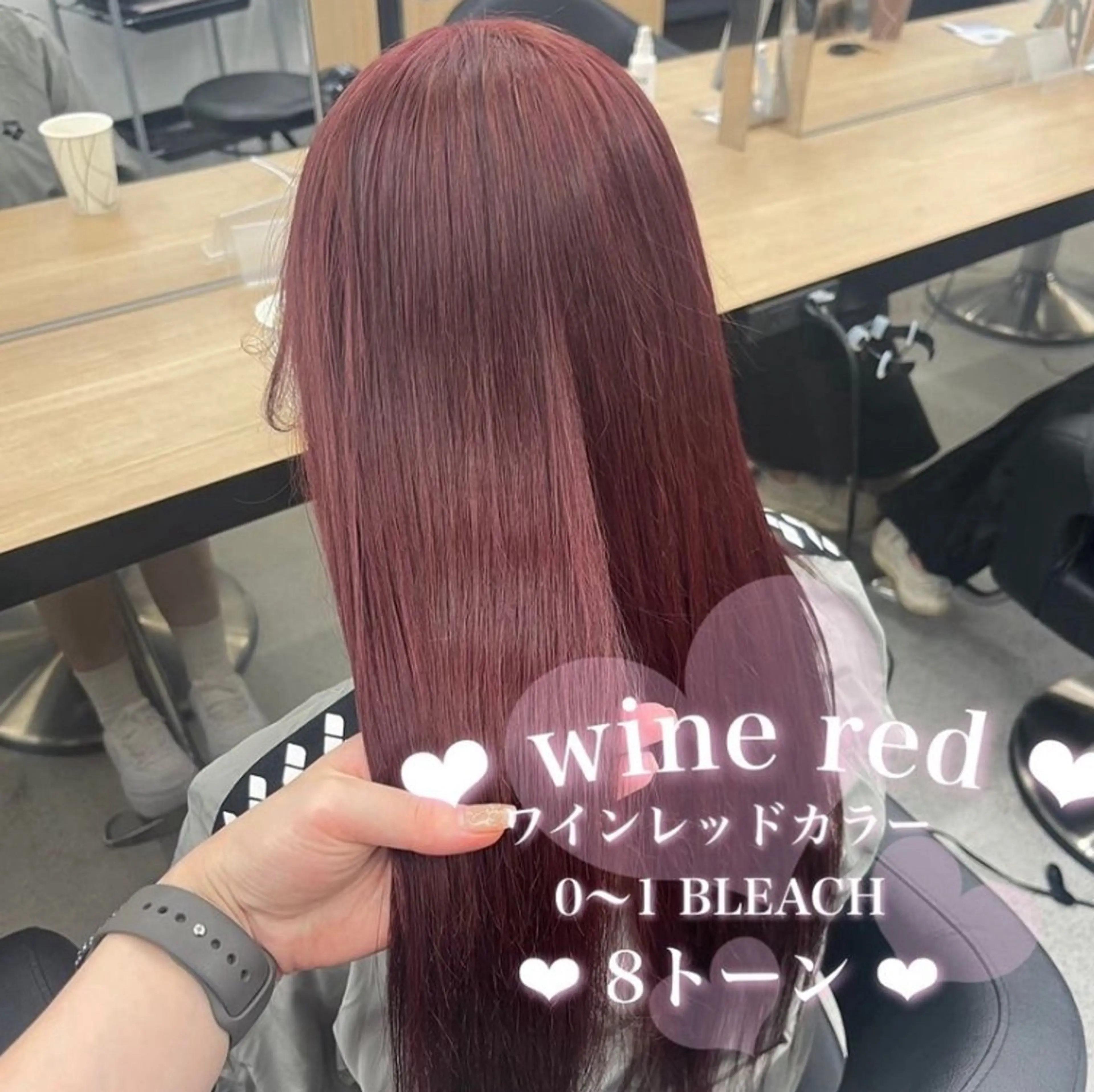 カラー girly❤︎暖色ヘ ア➰🎀HINANOのヘアスタイル