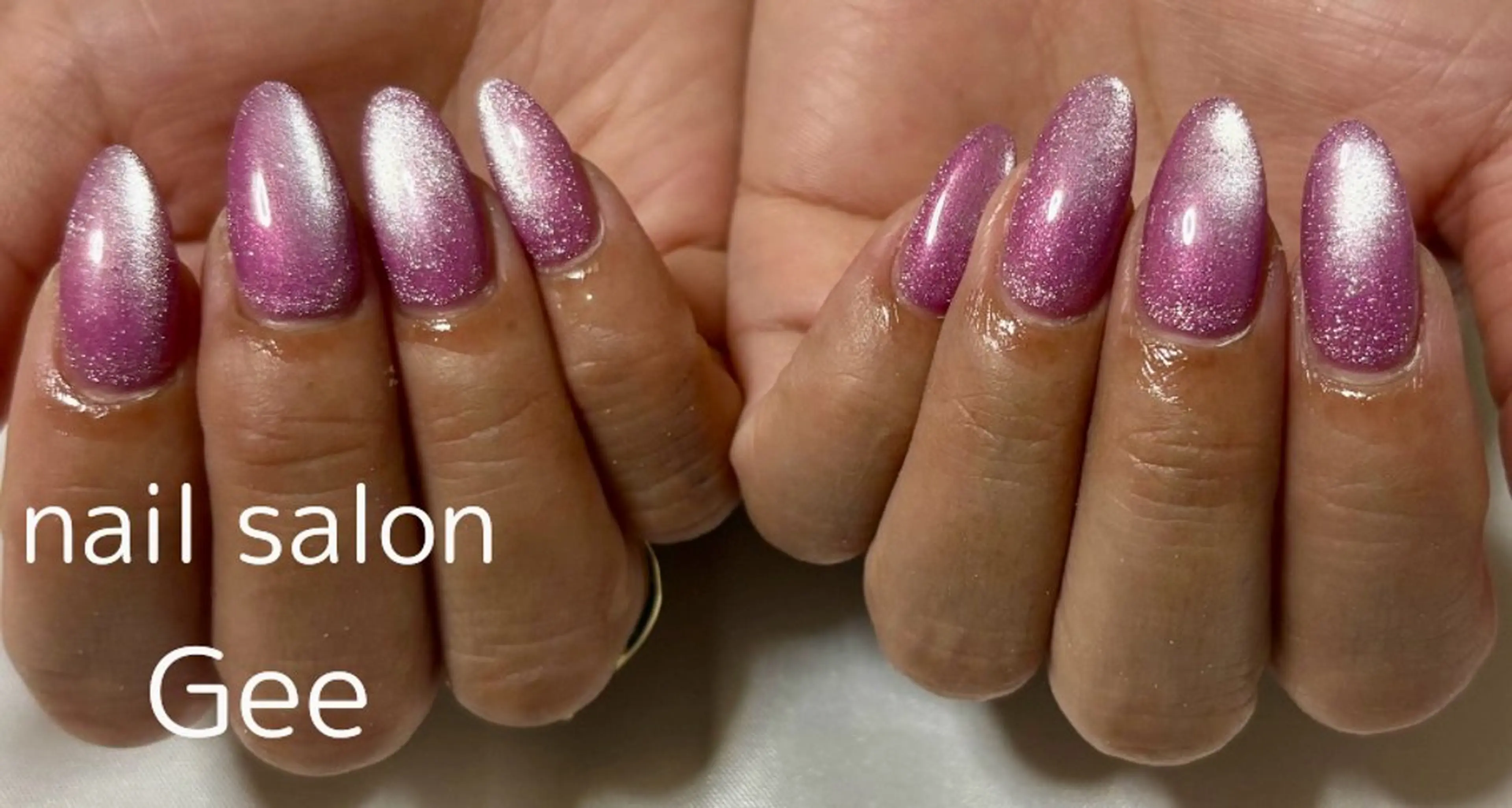 ネイル ピンク nail salon geeのネイルデザイン