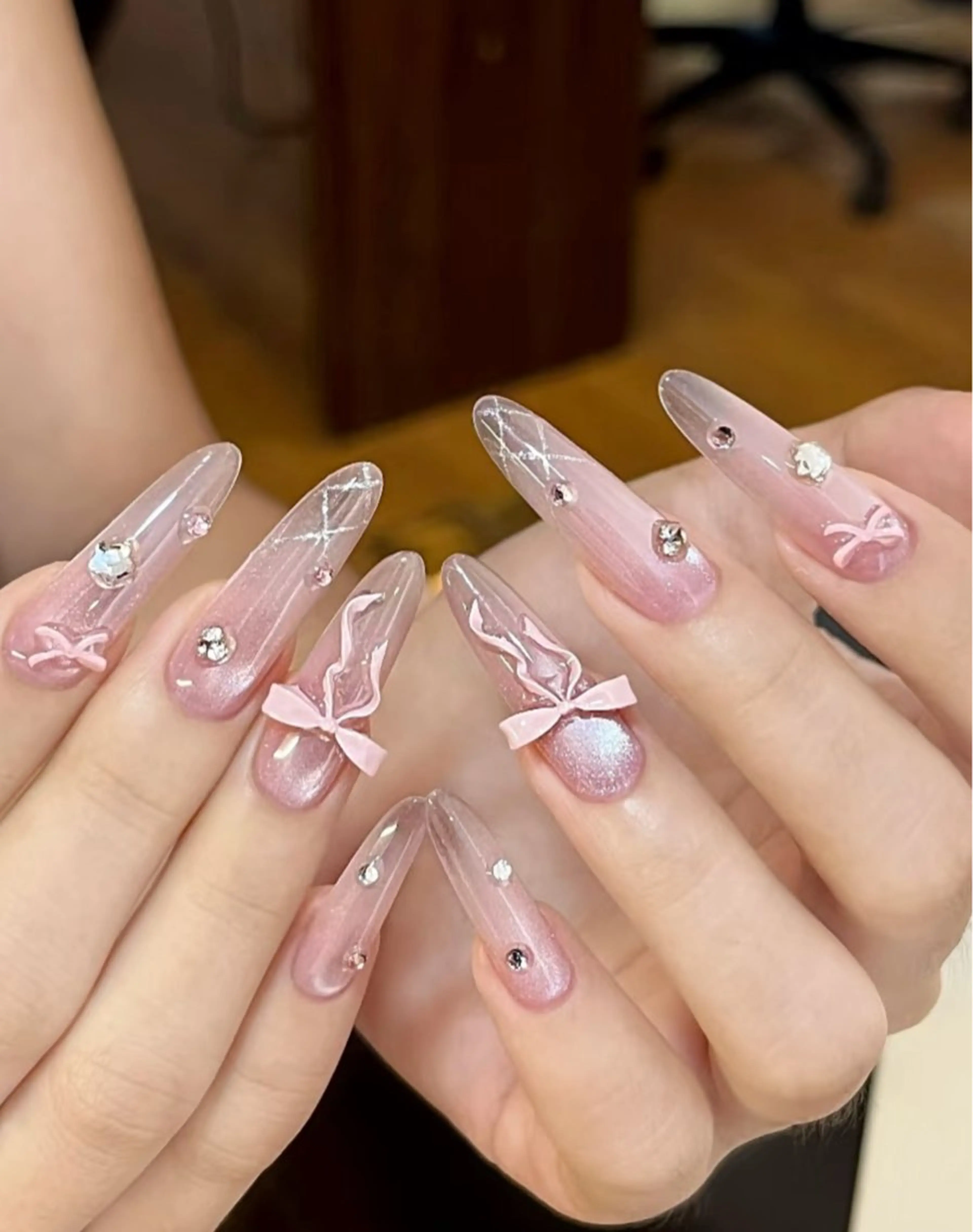 ネイル 長さだし専門店 M2　rikaのネイルデザイン