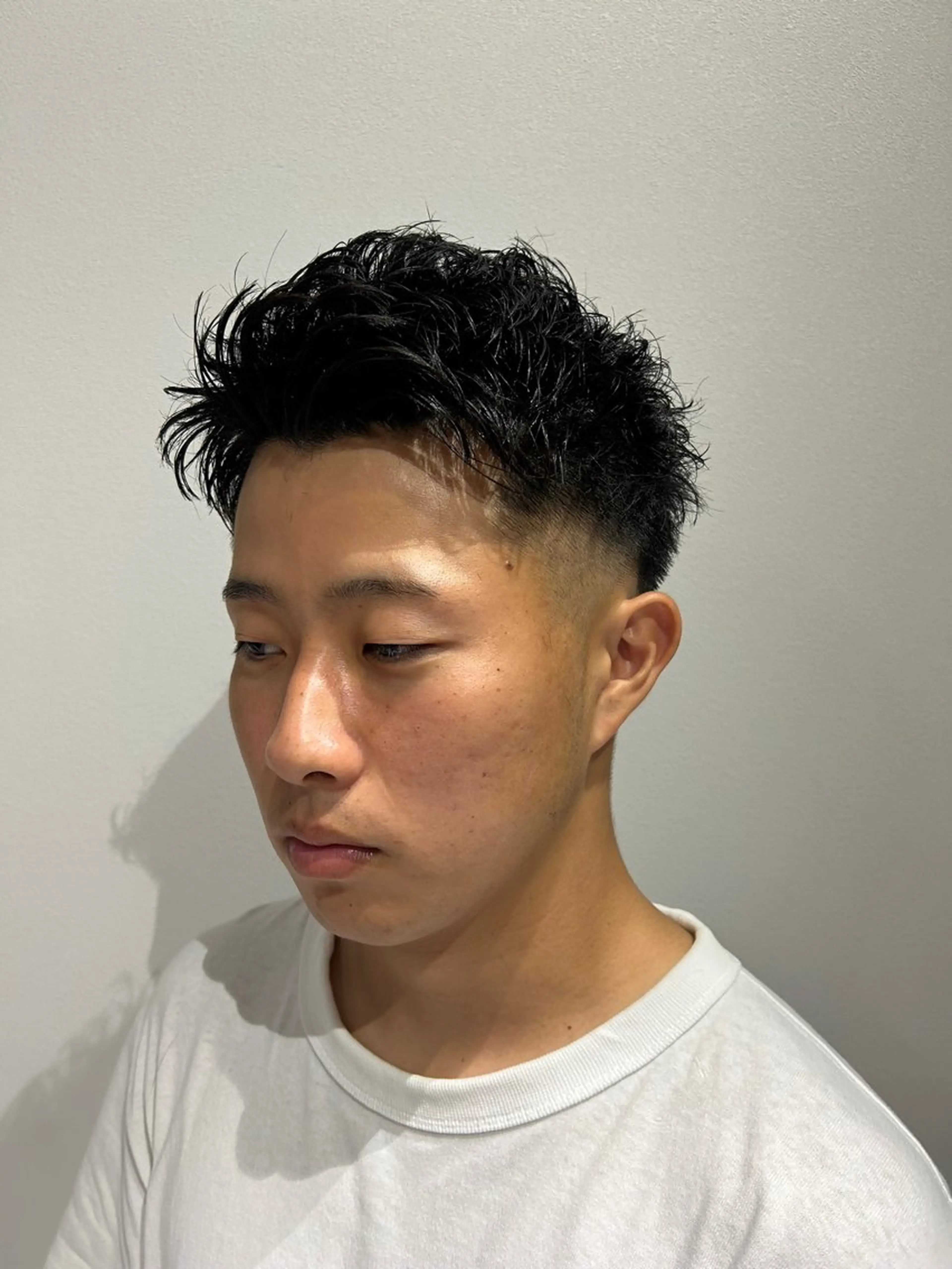 ショート ショートヘア カット メンズパーマ/メンズ カット/伊藤　げんのヘアスタイル