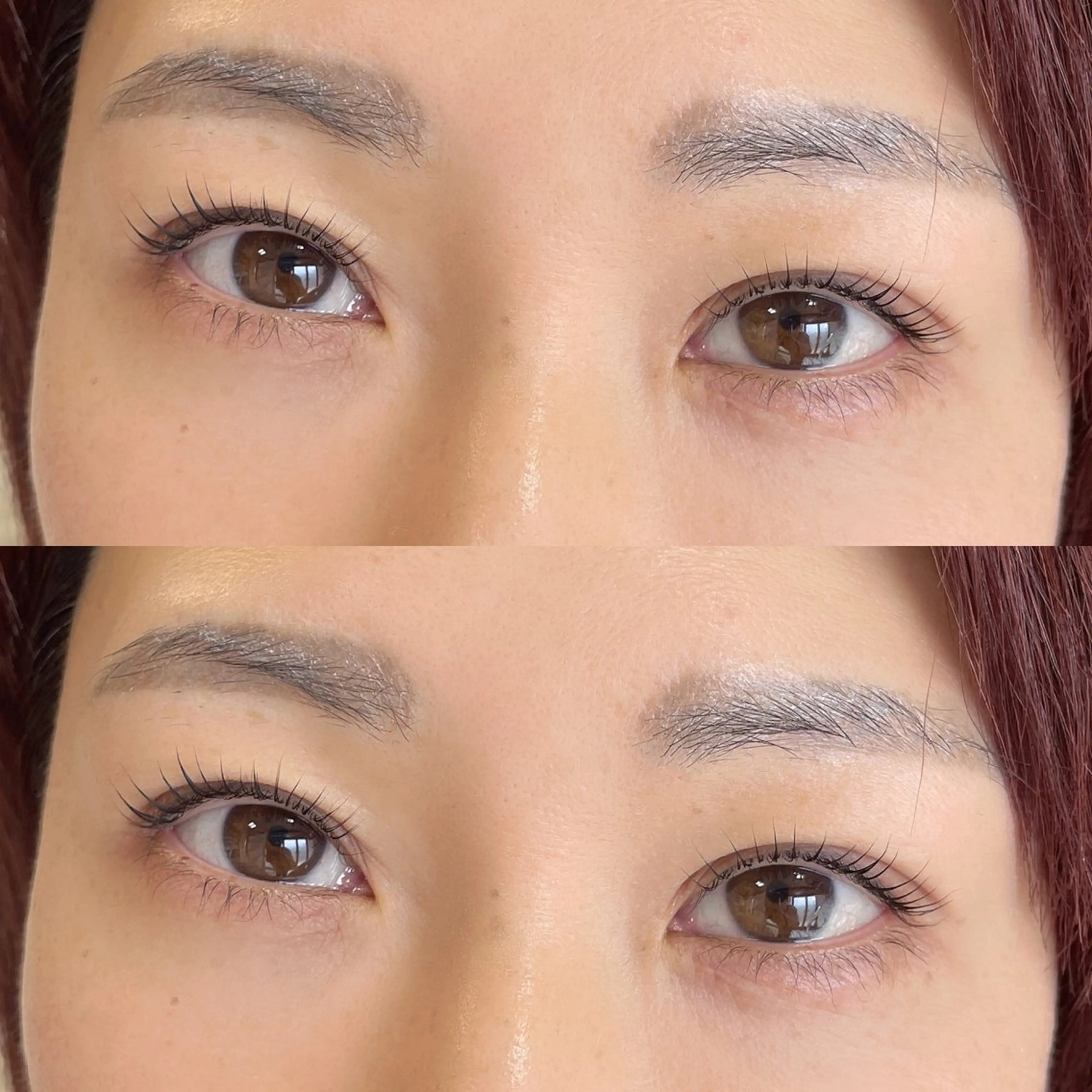 マツエク・マツパ 一重×まつ毛パーマ マツパ 吉井 奈緒美のマツエク・マツパデザイン