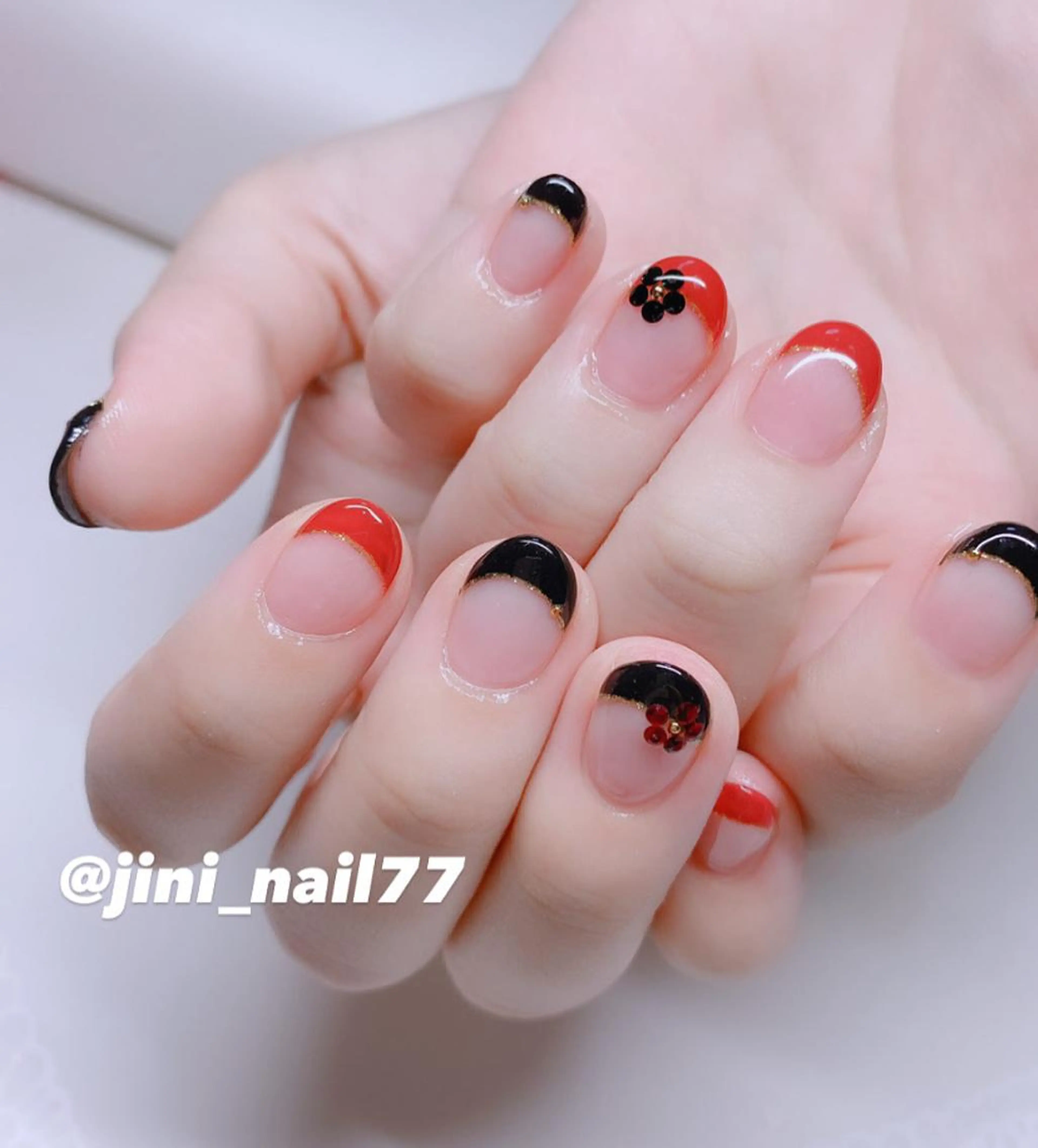 ネイル ハンドネイル JINI NAIL所属・ジニ ネイルのネイルデザイン