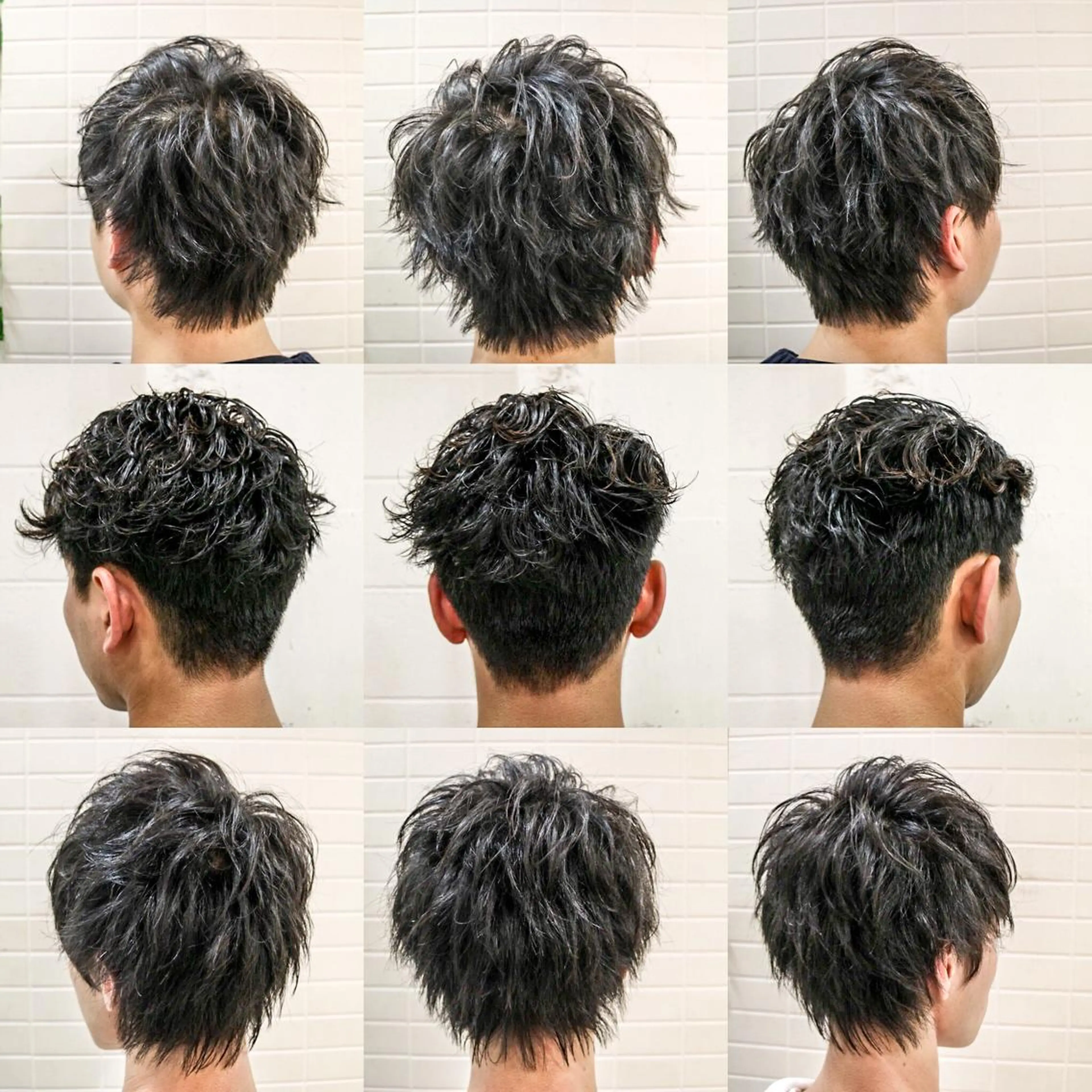 ショート カラー パーマ メンズ 看板犬がお出迎え◎ 初めてでも安心◎のヘアスタイル