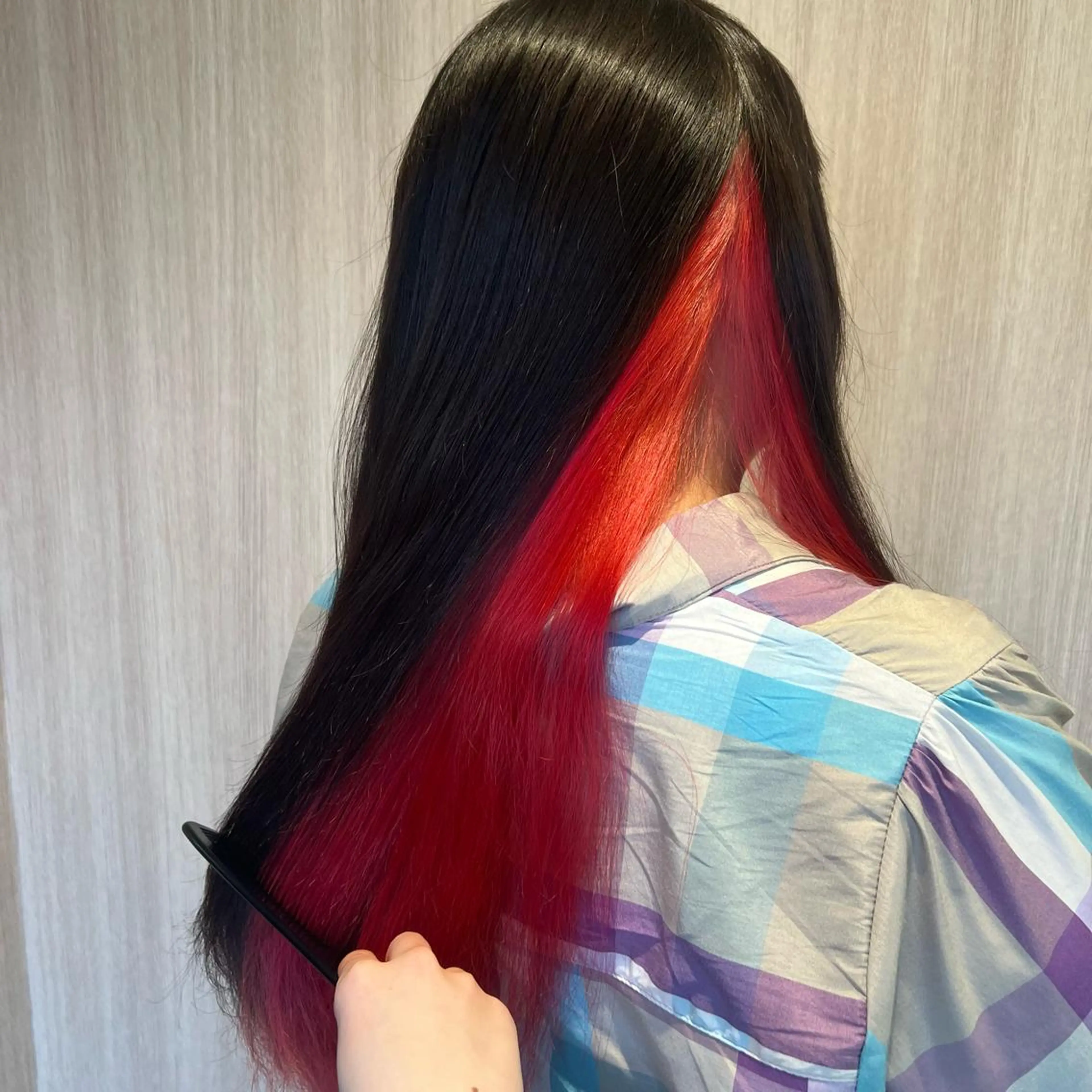 ロング カラー ブリーチ トリートメント Hair atelier naitre所属・YURIA️🫧☁️ @_omom59のヘアスタイル