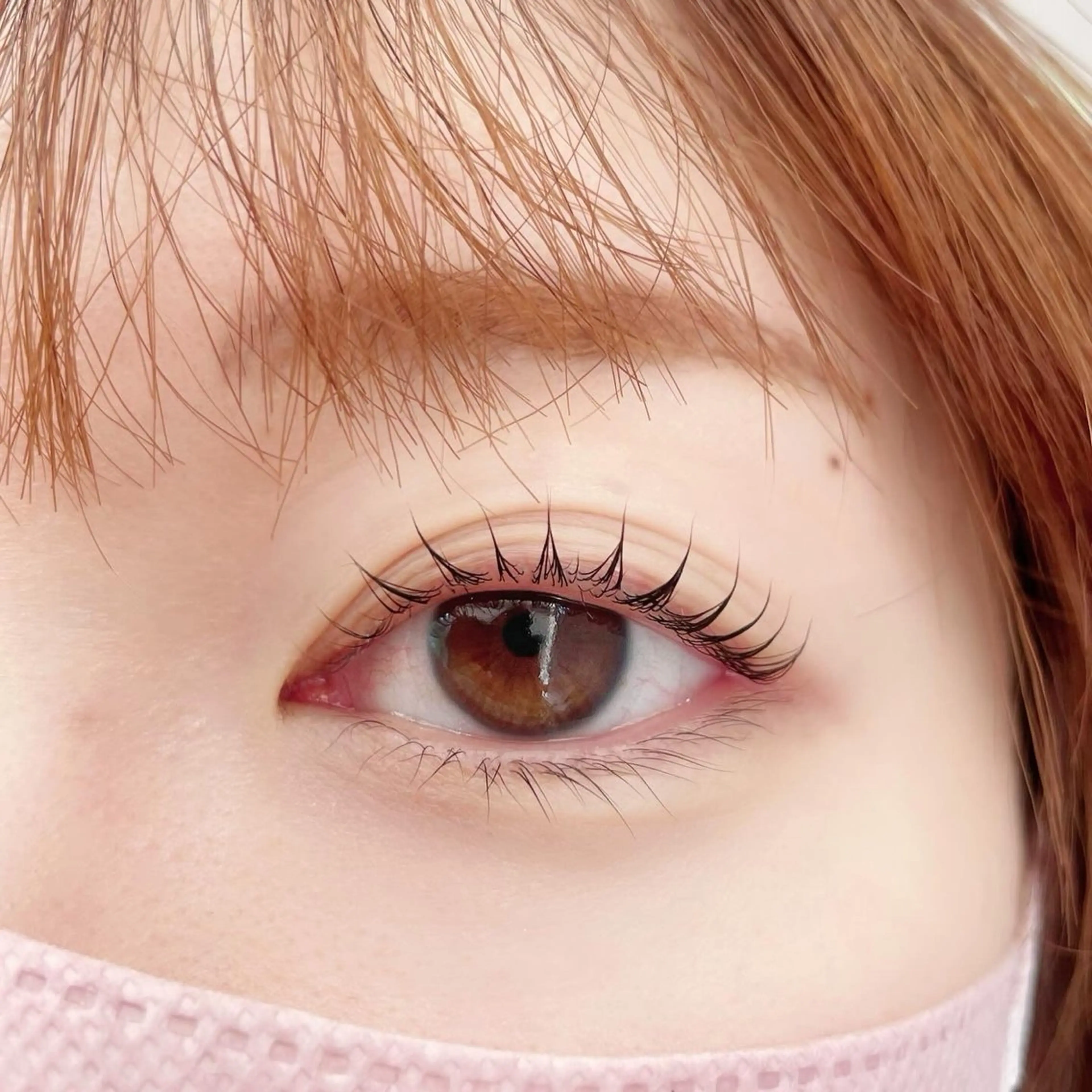 マツエク・マツパ 束感まつ毛 ミンク パリジェンヌラッシュリフト まつげパーマ 結婚式・ブライダル マツパ MINX  men's　face所属・MINX eye トシジマ　ユキのマツエク・マツパデザイン