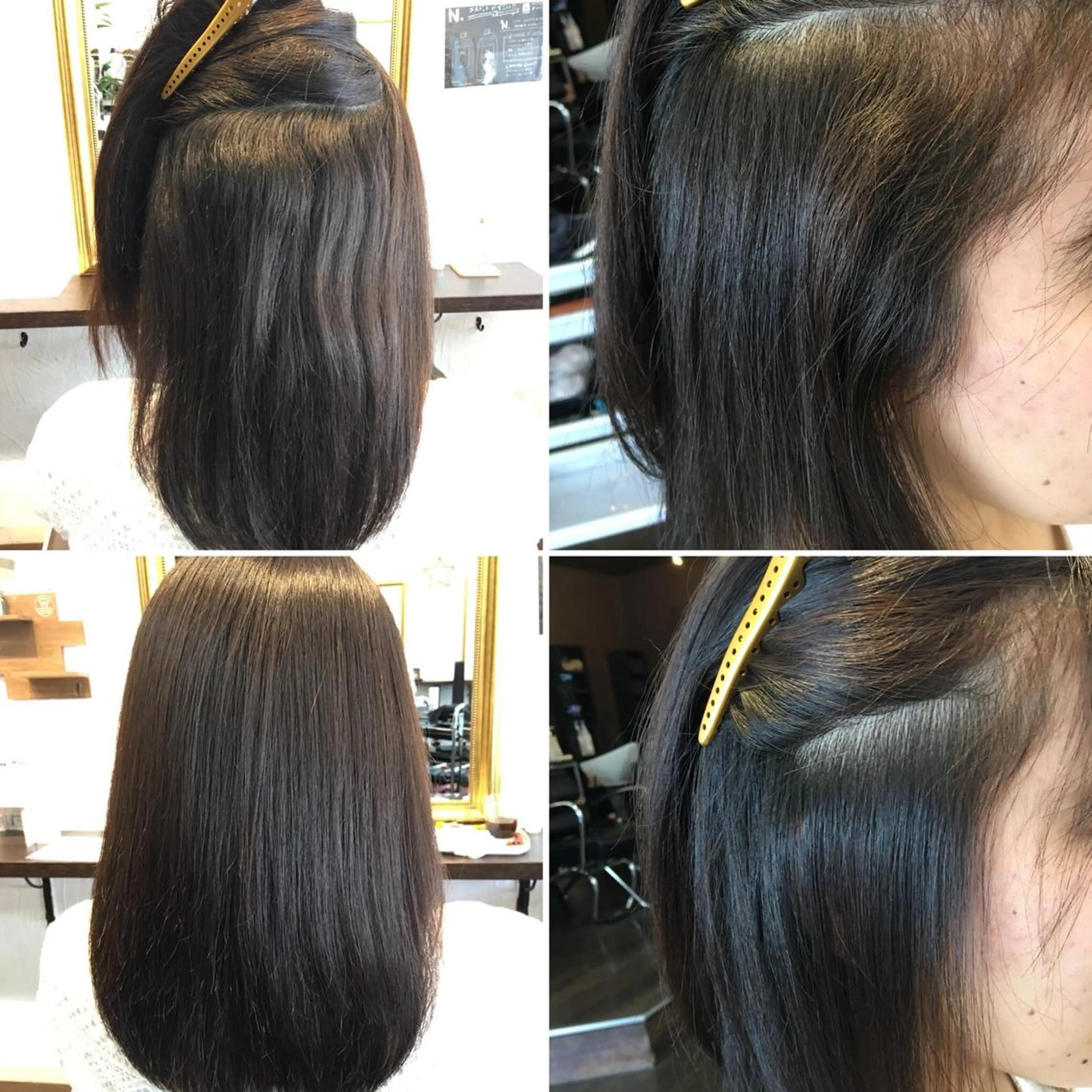 ロング 縮毛矯正 BLESS HAIR DESIGN所属・田口 信雄のヘアスタイル