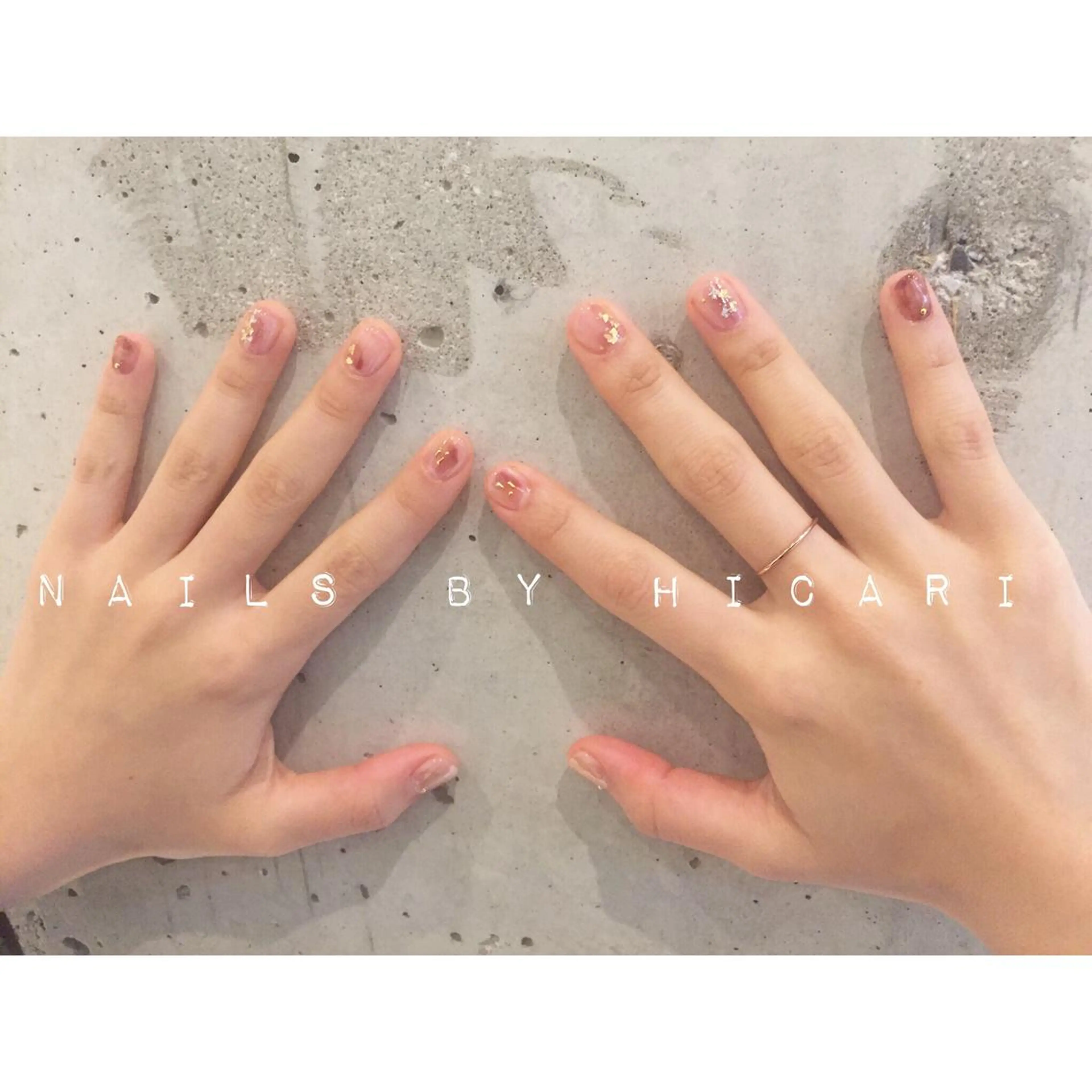 カラー ネイル マツエク・マツパ illum hicariのネイルデザイン