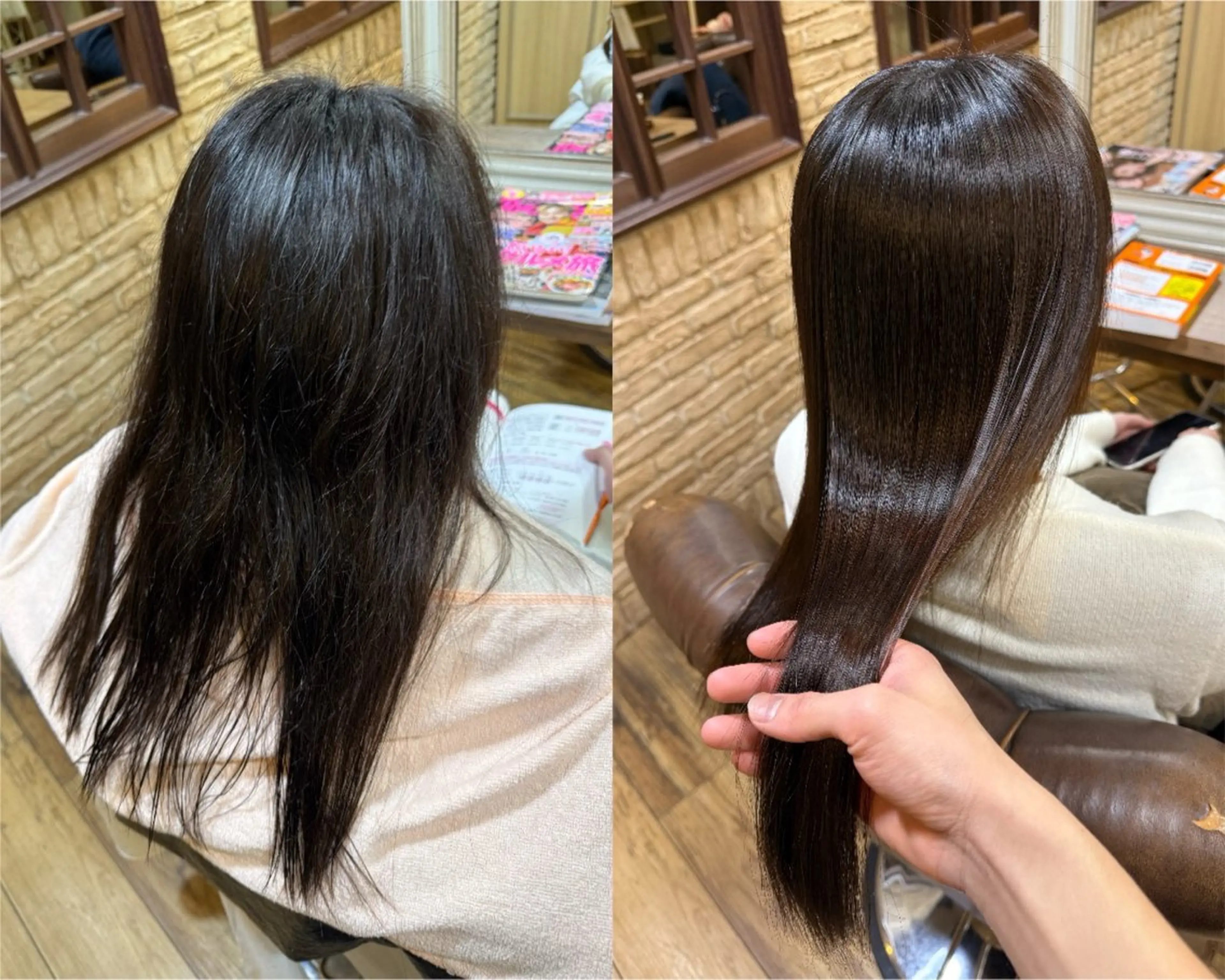 縮毛矯正 大河内滉生 /オリーブカラー🫒のヘアスタイル